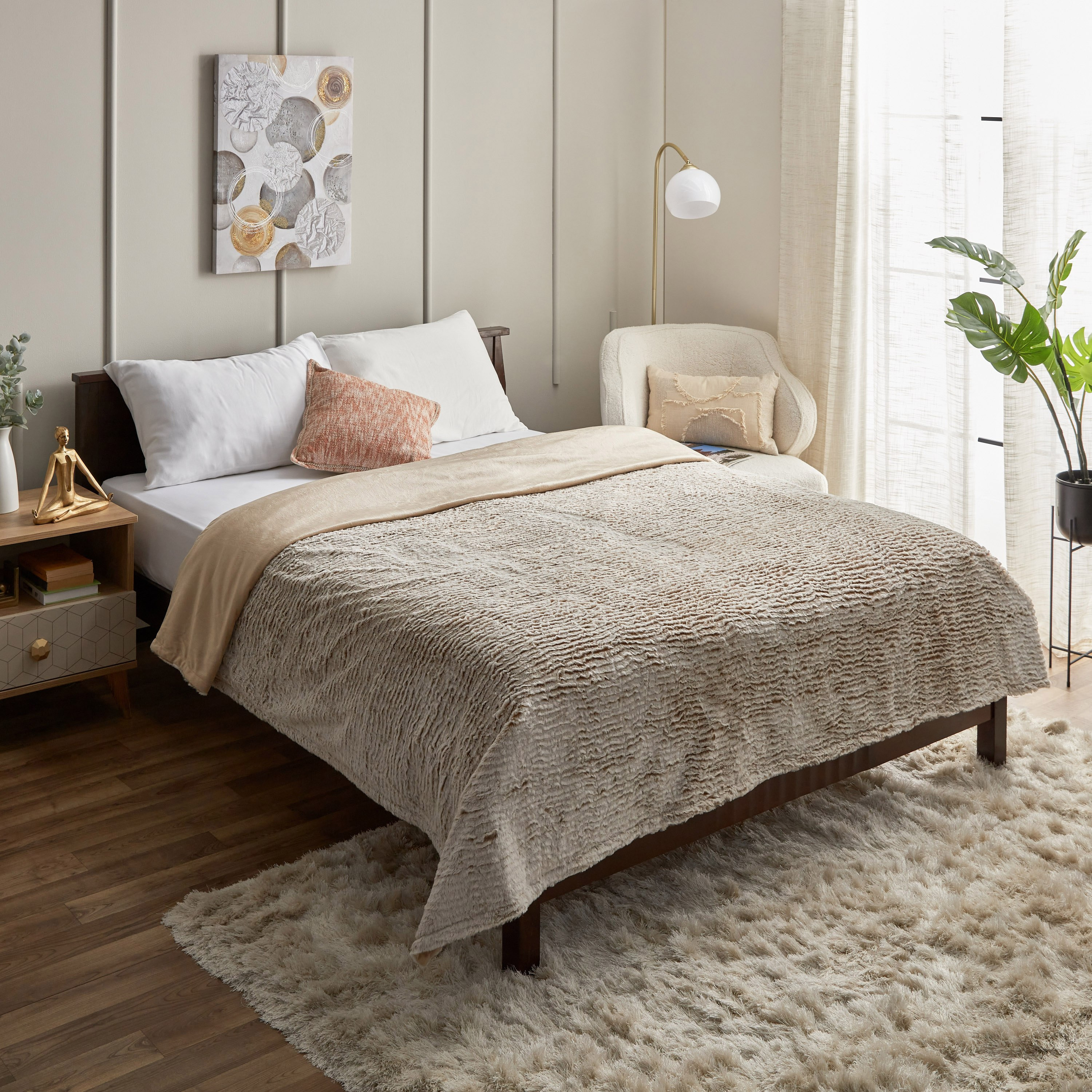 بطانية مزدوجة بطبعات ونقوش من الأسفل من إدور - 150x220 سم-hbxhomeware-hbxbedroom-image-6