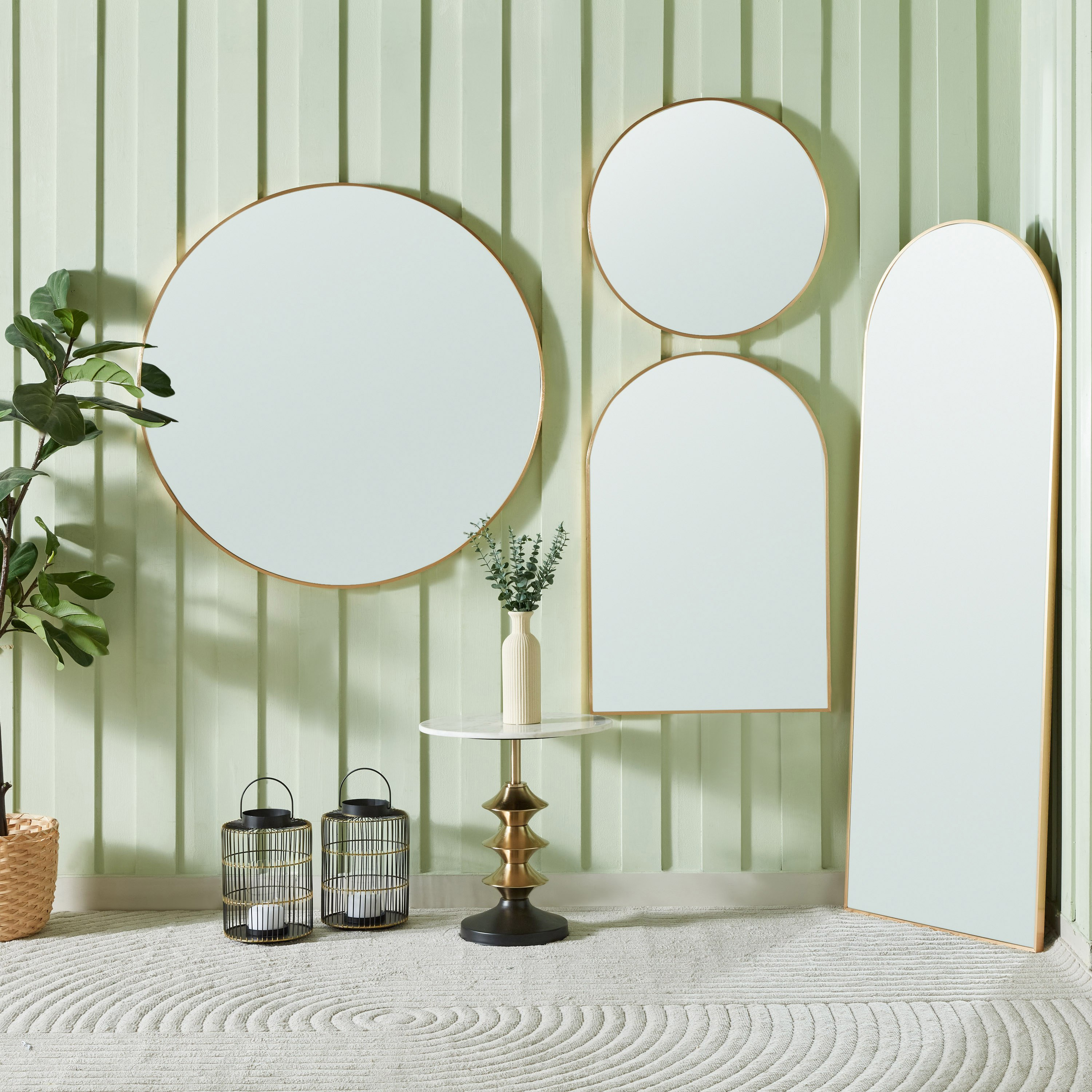 Sana Aluminium Frame Mirror - 60 cm-PROMO_HB_AE_B1G1_250925-image-5