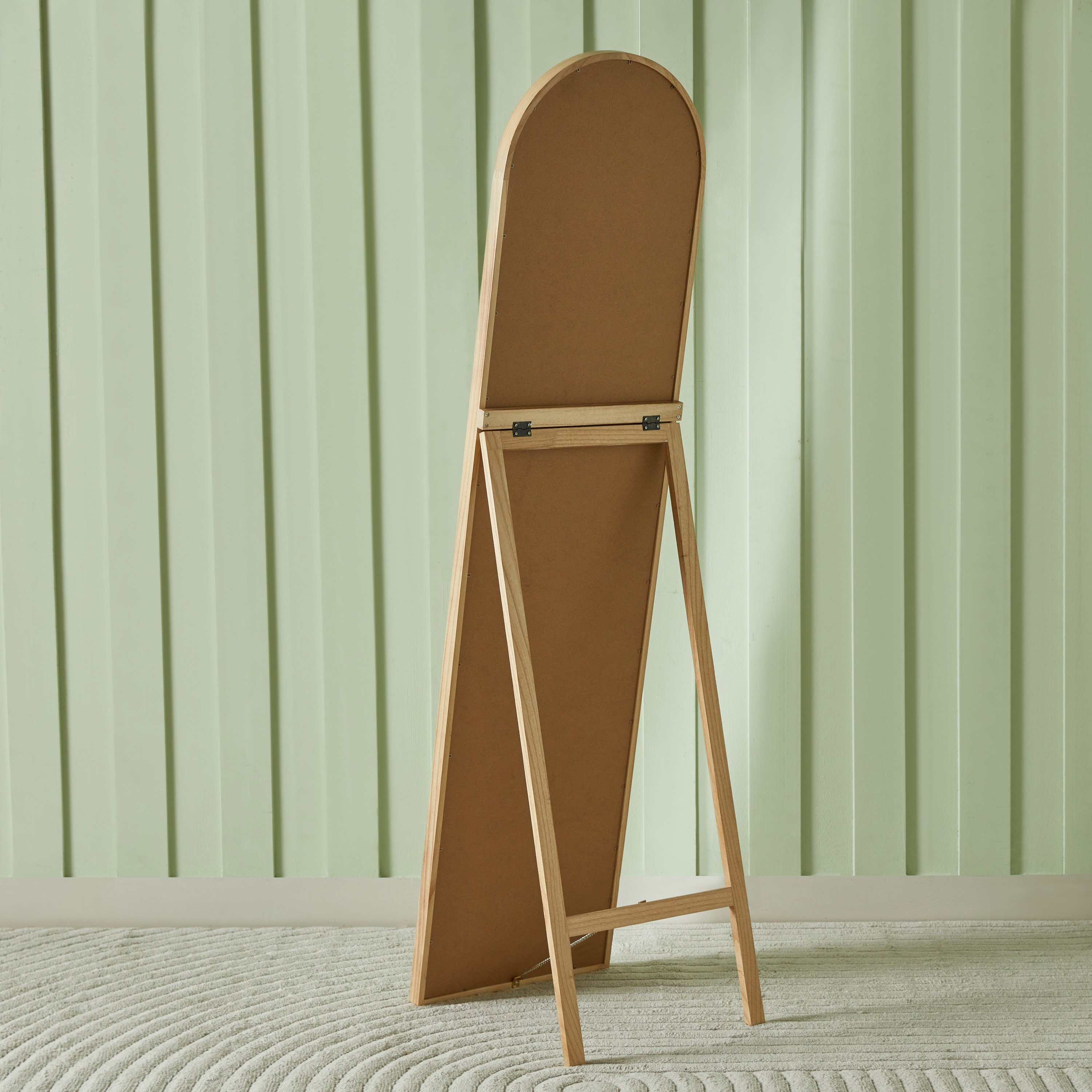 Sana Wooden Frame Standing Mirror - 40x160 cm-hbxhomeware-hbxdecorandfurnishings-image-2