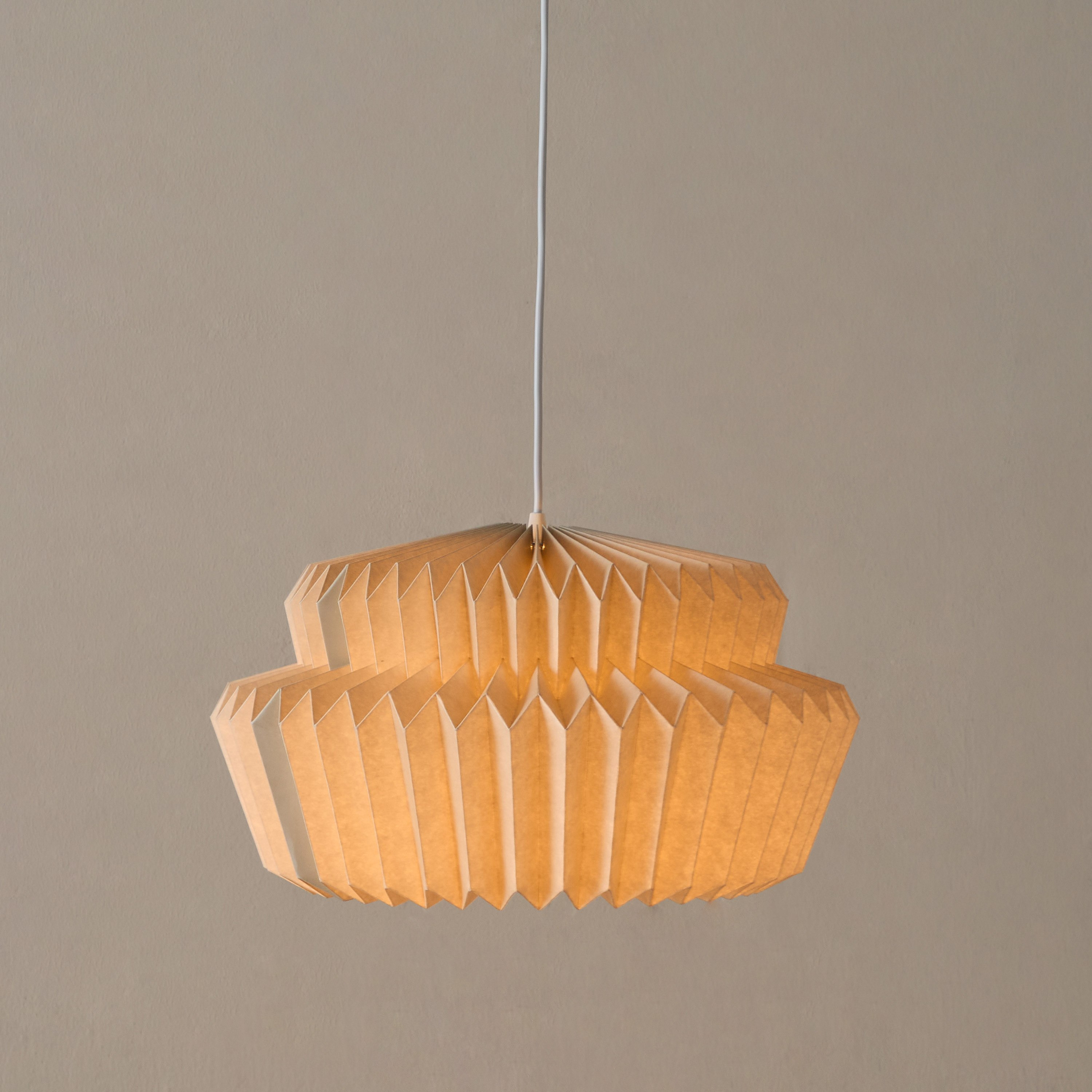 مصباح متدلي بمظلة وغطاء ورق من تاشا - 40x22x150 سم-hbxhomeware-hbxlivingroom-image-2