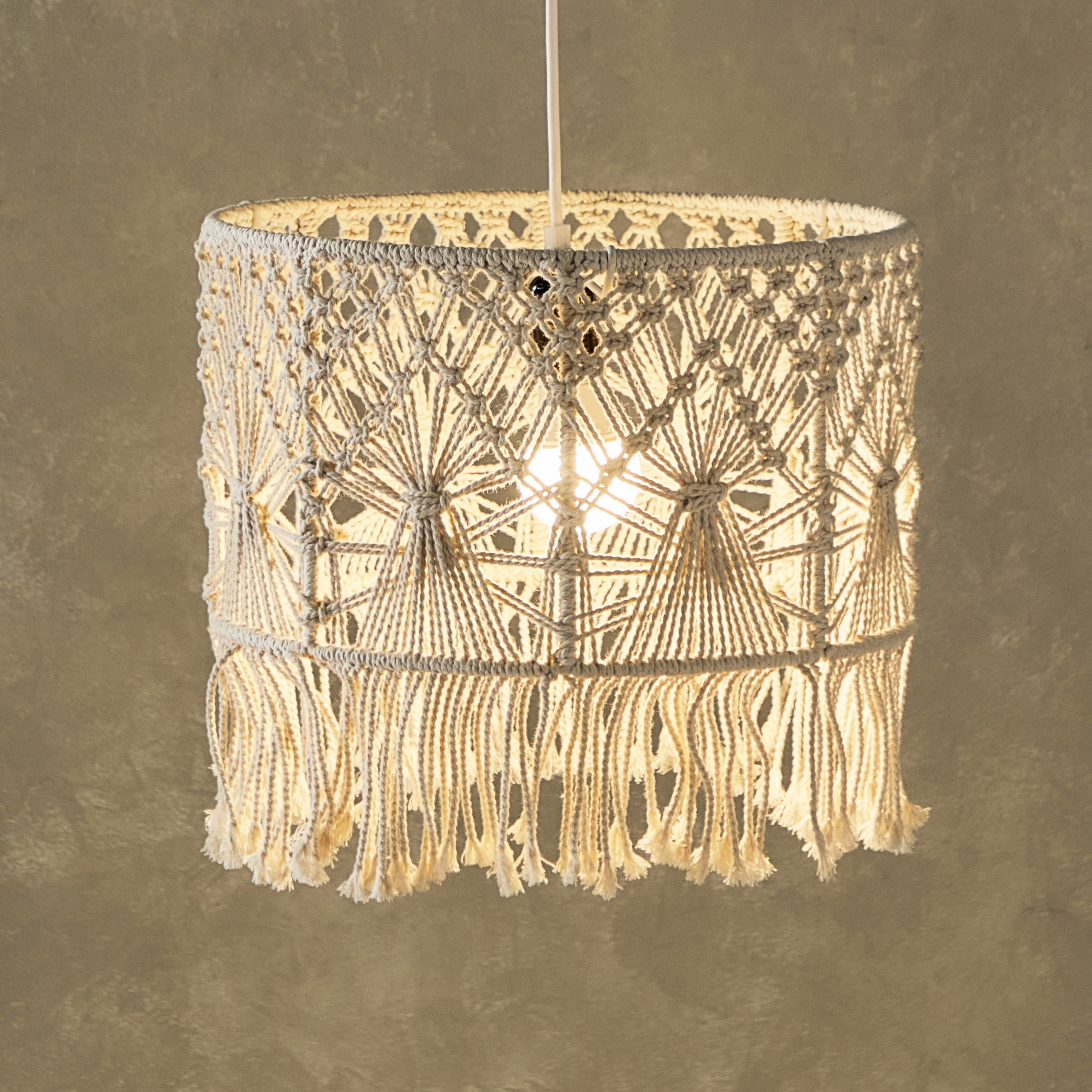 مصباح سقف معلق مكرامية من كينجستون - 35x35x20 سم-hbxhomeware-hbxlivingroom-image-2