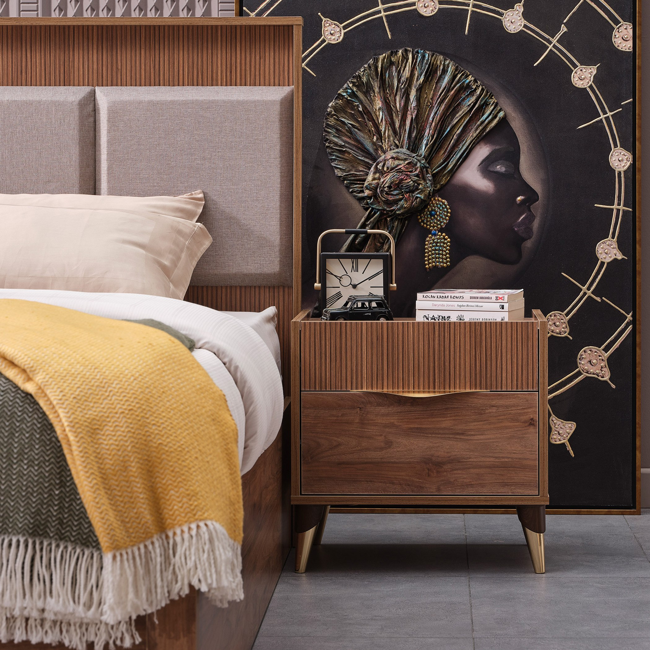 طقم غرفة نوم كينج 6 قطع من هاربر - 180x200 سم-hbxbedroom-bedsandbedsets-bedroomsets-king-image-10