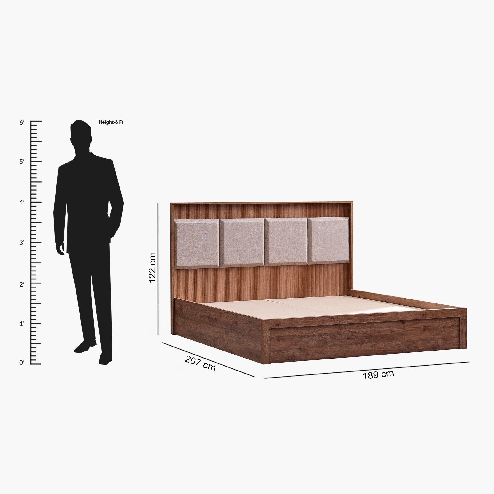 طقم غرفة نوم كينج 6 قطع من هاربر - 180x200 سم-hbxbedroom-bedsandbedsets-bedroomsets-king-image-24