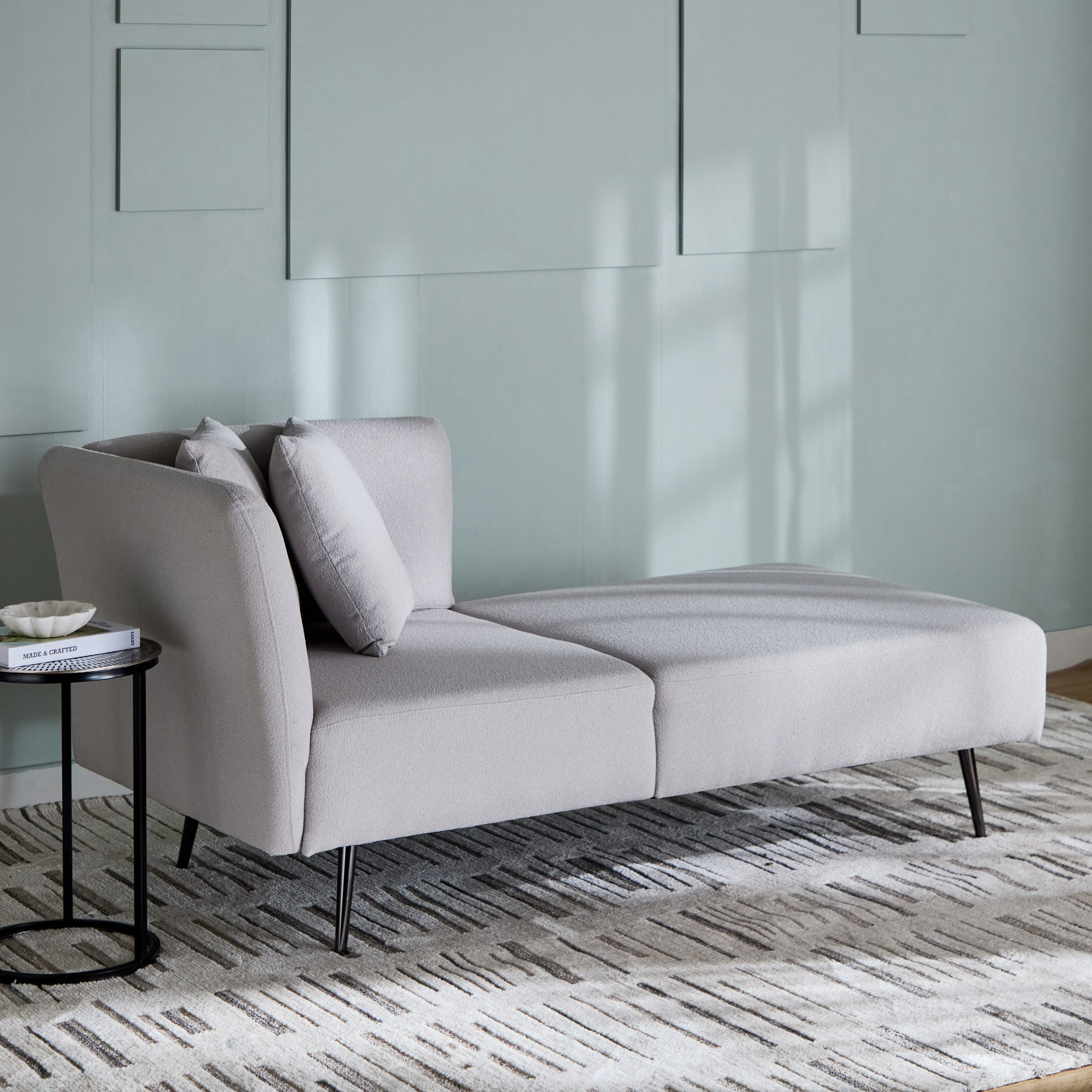 كنبة استرخاء قماش مع وسادتين من باندوفا-hbxfurniture-modular-modularsofas-image-1