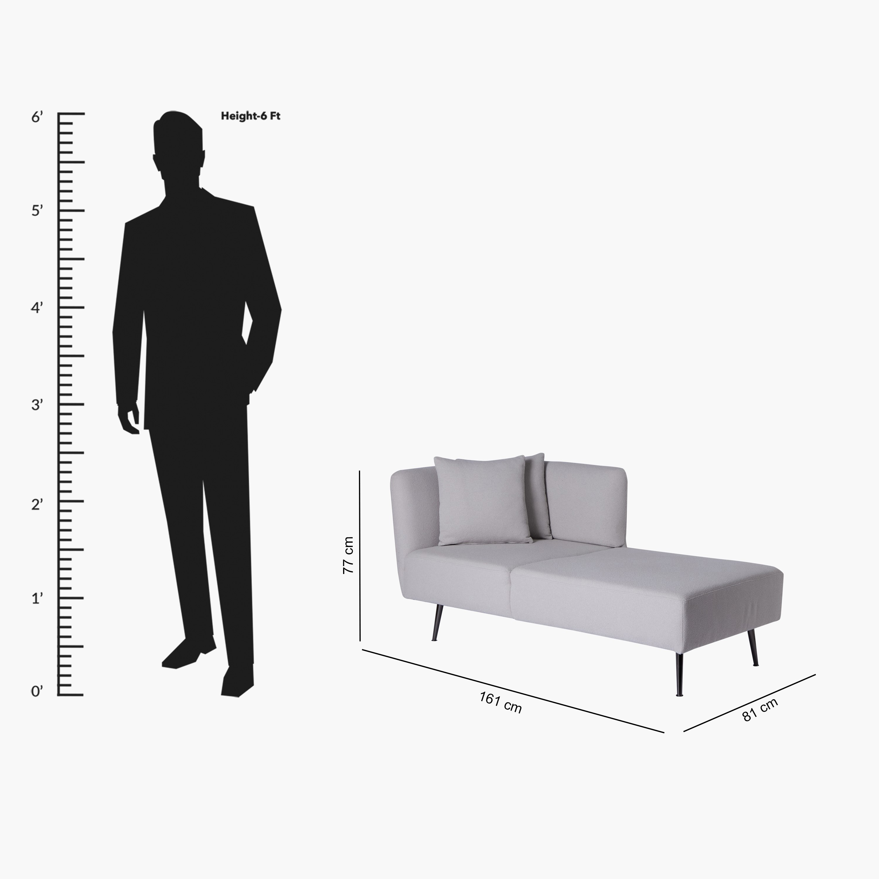 كنبة استرخاء قماش مع وسادتين من باندوفا-hbxfurniture-modular-modularsofas-image-13