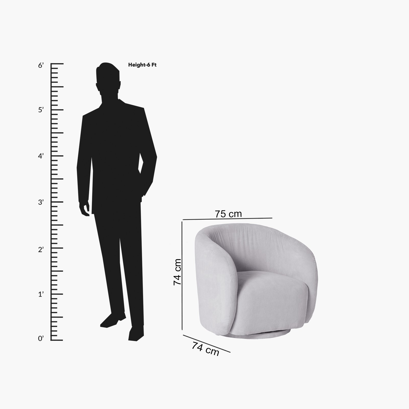 كرسي دوّار قماش بمساند ذراعين من ويفر-hbxlivingroom-sofasandarmchairs-sofas-image-9
