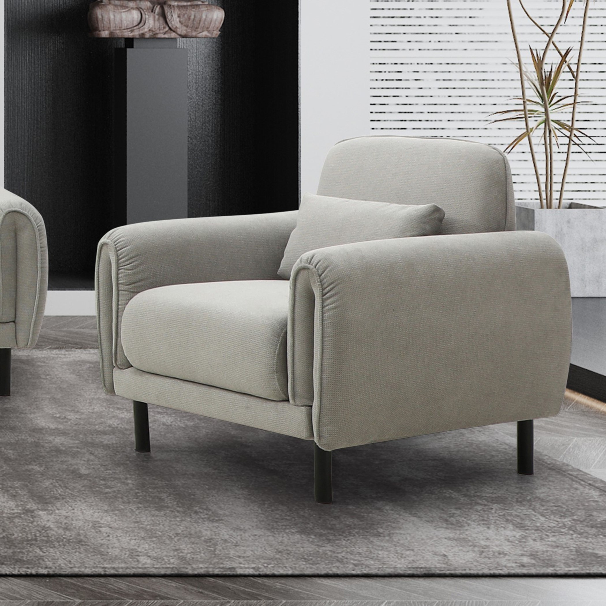Wanaka Armchair Sofa with Cushion-hbxlivingroom-sofasandarmchairs-sofas-image-1