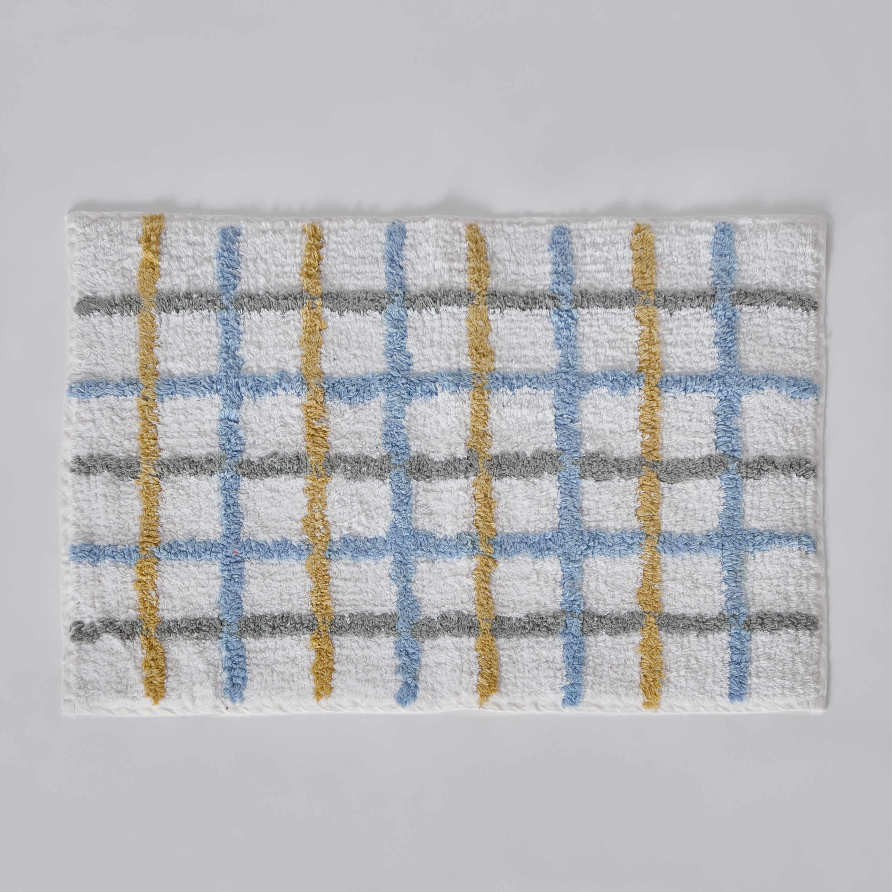 سجادة حمام قطن معنقدة مربعات من أركيد - 40x60 سم-hbxhomeware-kidsessentials-kidsbathmatsandtubmats-image-6