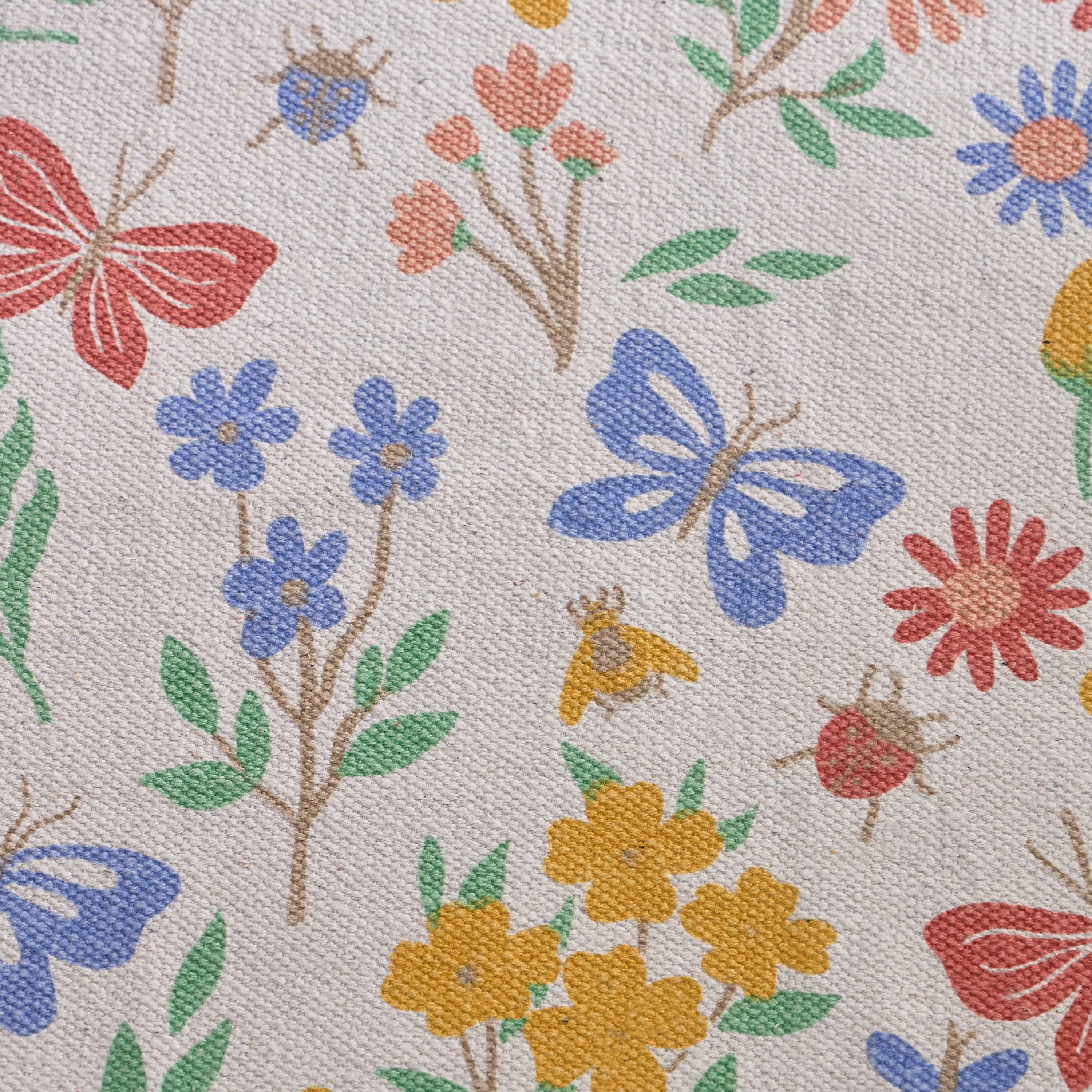 سجادة قطن مستديرة سبرينج تايم من فلاترباي  - 120 سم-hbxdecorandfurnishings-floorcoverings-rugs-image-3
