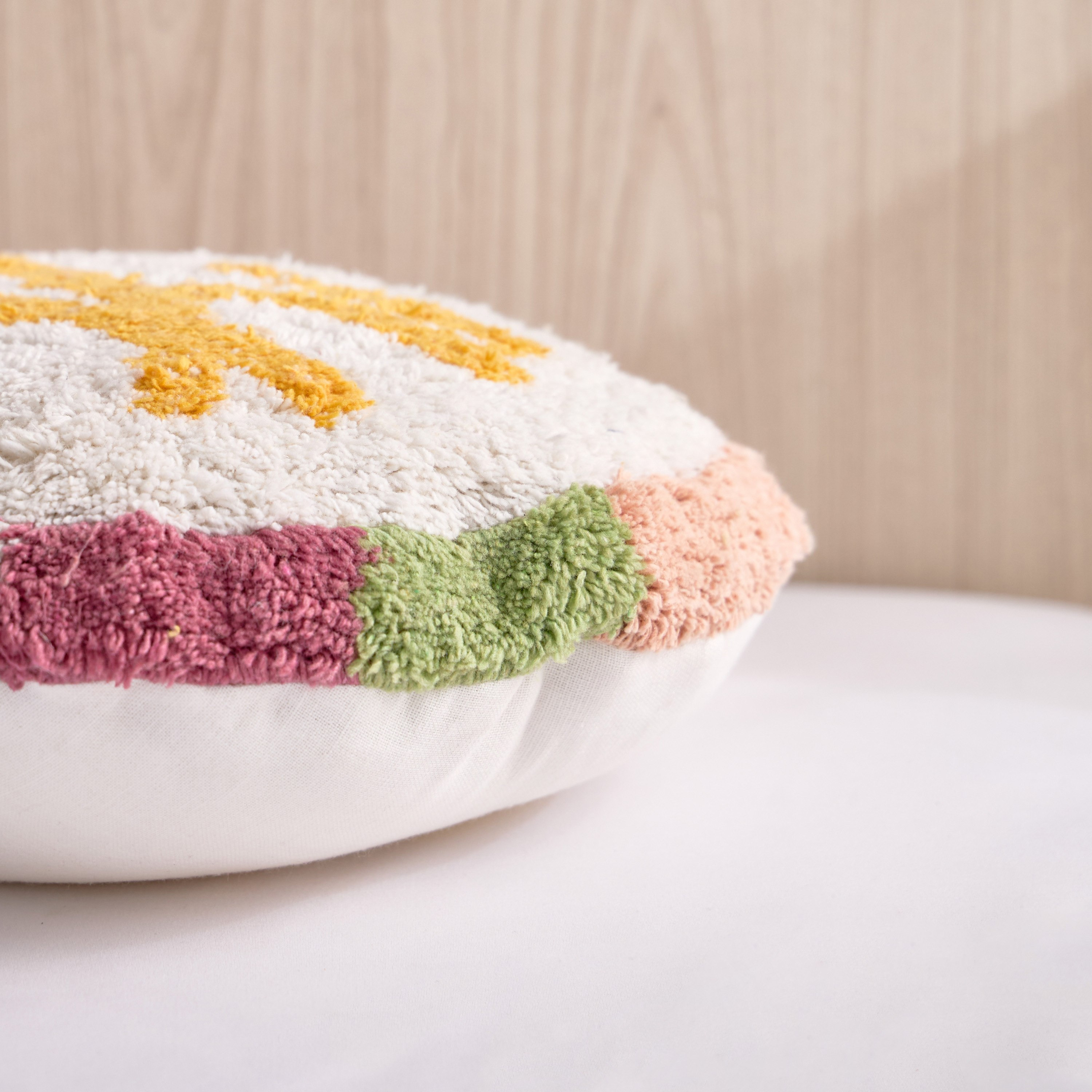 Playland Hi Shaped Cotton Tufted Filled Cushion - 35 cm-hbxhomeware-hbxkidsandyouth-image-3