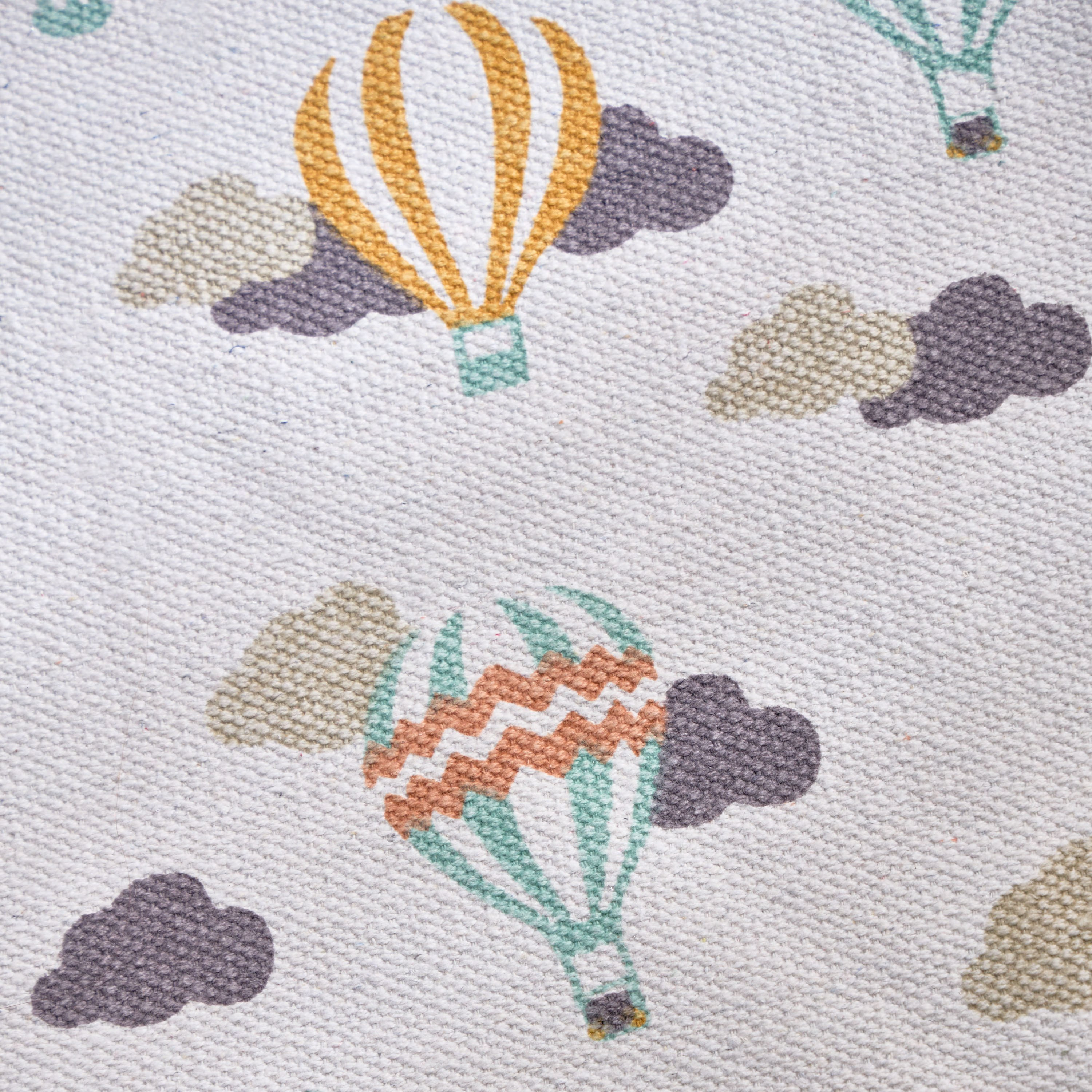 Playland Balloon Cotton Printed Round Rug - 120 cm-hbxdecorandfurnishings-floorcoverings-rugs-image-4