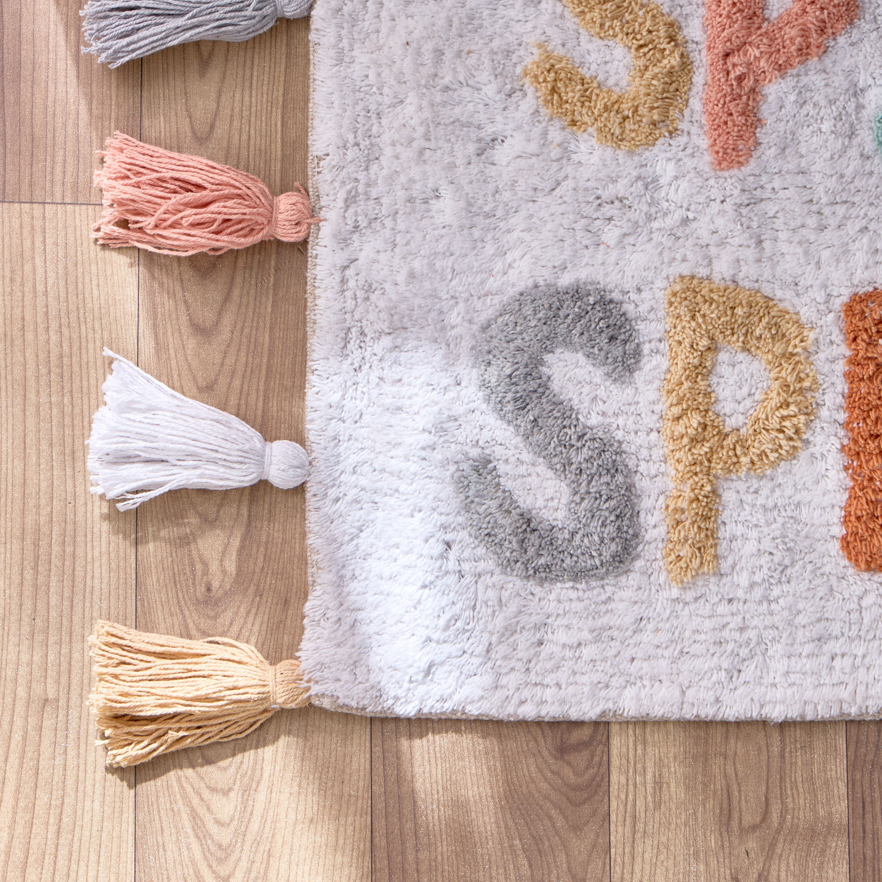 سجادة حمام معنقدة قطن بشرّابات سبليش سبلاش من بلاي لاند- 40x60 سم-hbxhomeware-kidsessentials-kidsbathmatsandtubmats-image-2