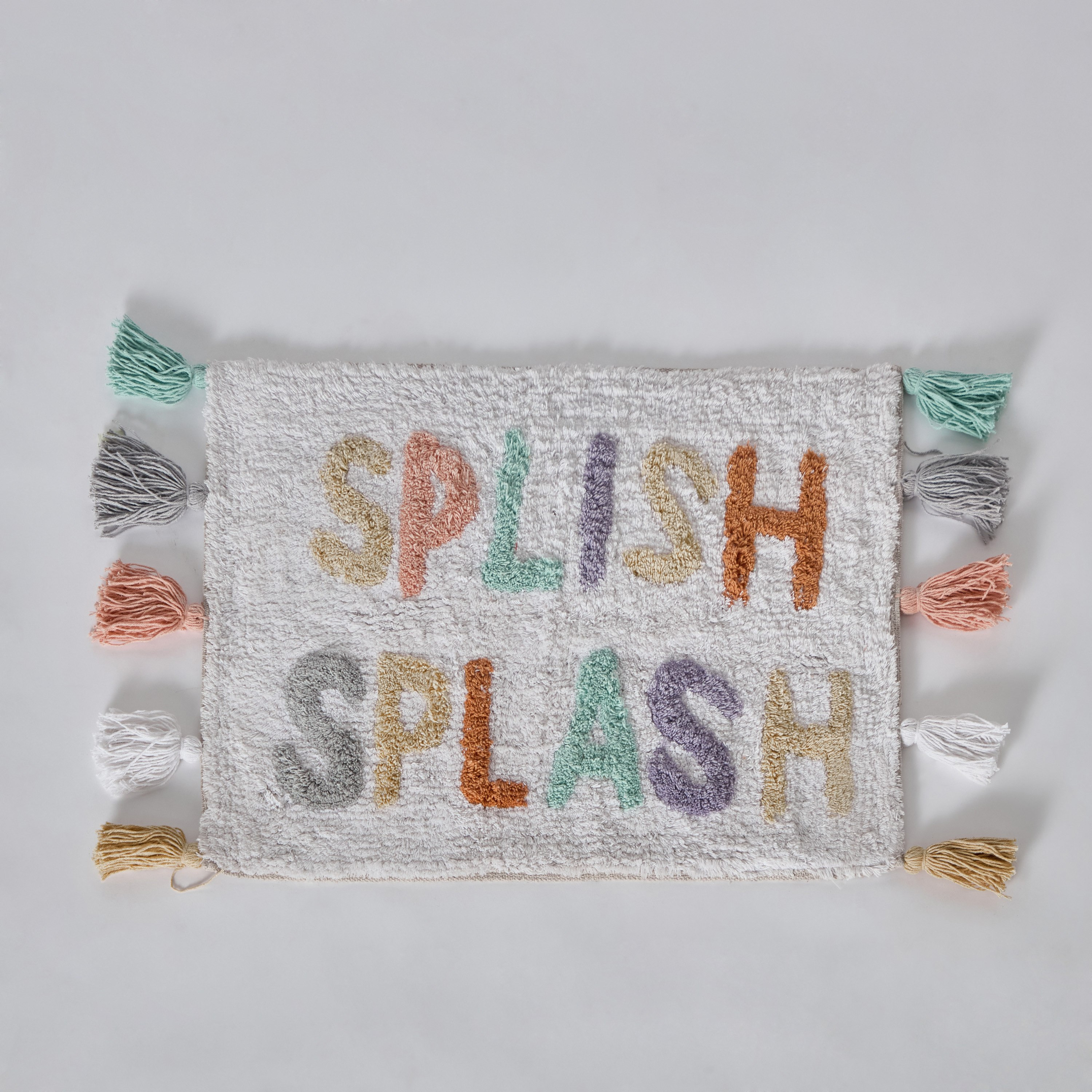 سجادة حمام معنقدة قطن بشرّابات سبليش سبلاش من بلاي لاند- 40x60 سم-hbxhomeware-kidsessentials-kidsbathmatsandtubmats-image-6