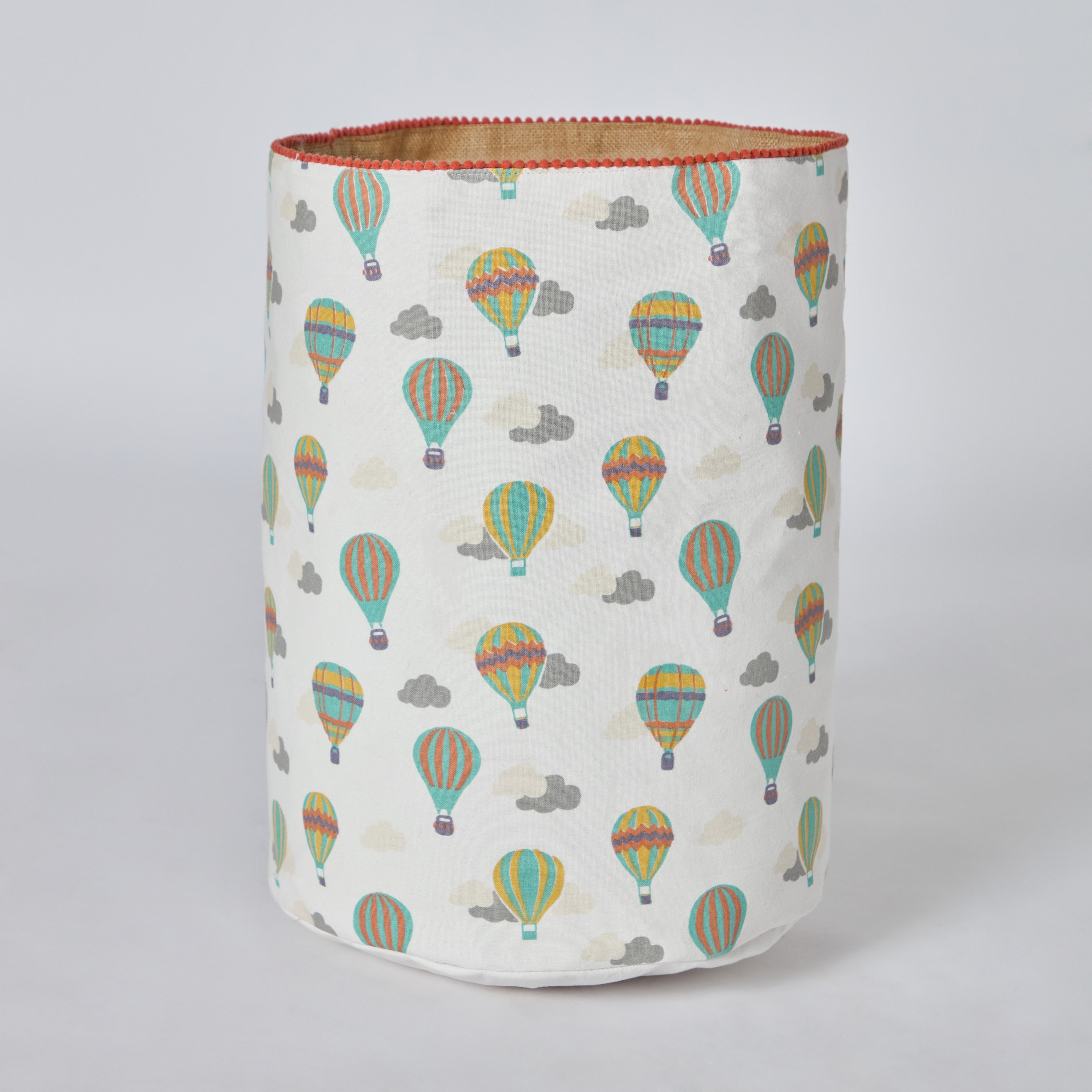 سلة تخزين ألعاب جوت بطبعات بالون من بلاي لاند - 35x35x40 سم-hbxhomeware-hbxkidsandyouth-image-5