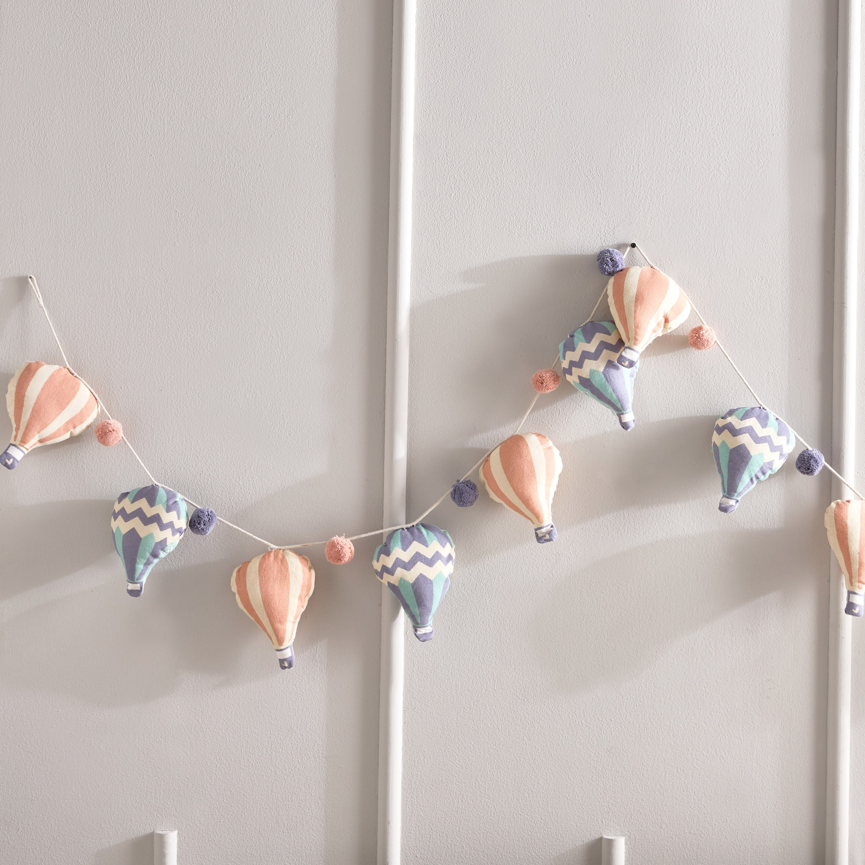 Playland Balloon Cotton Printed Bunting - 19x310 cm-hbxhomeware-hbxkidsandyouth-image-1