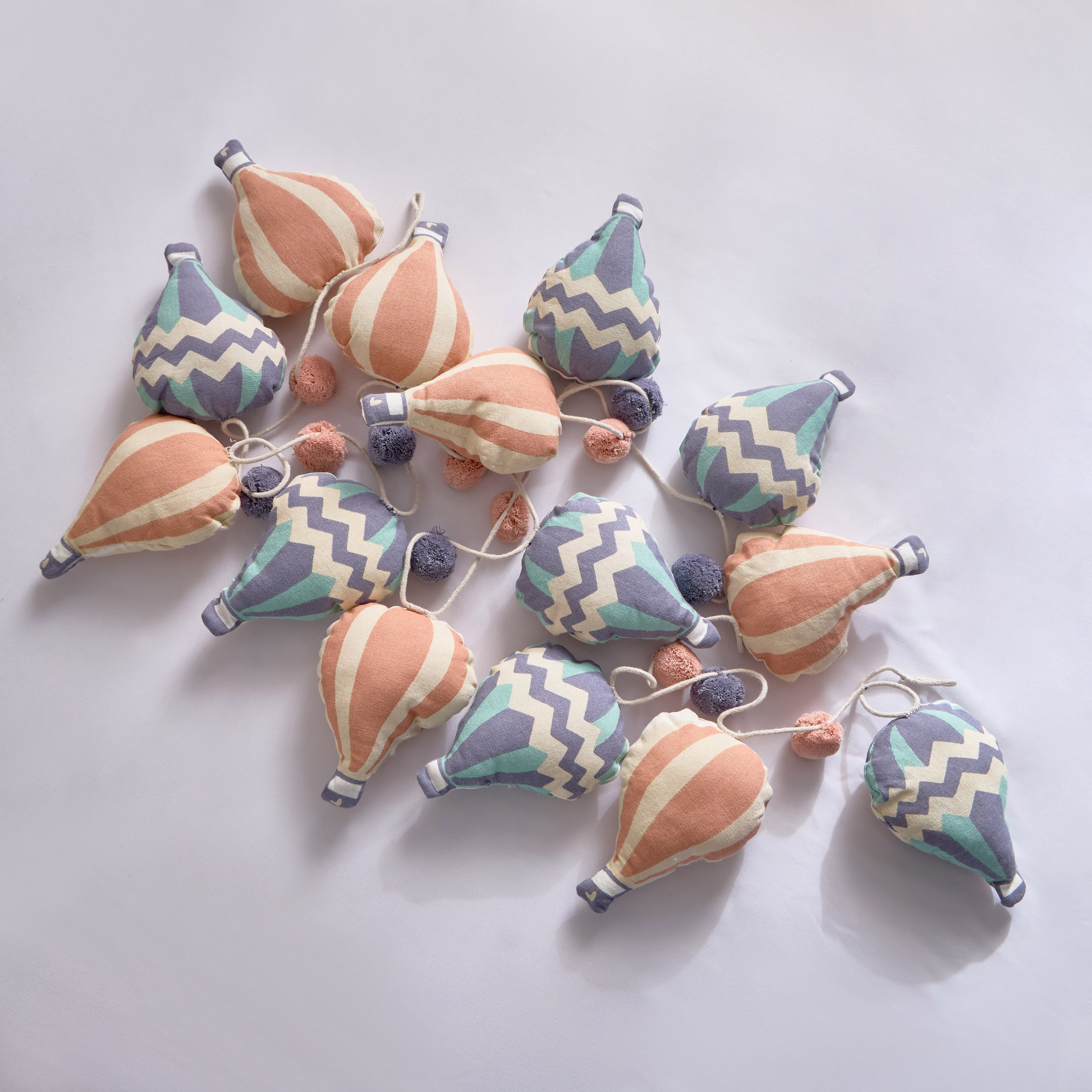 Playland Balloon Cotton Printed Bunting - 19x310 cm-hbxhomeware-hbxkidsandyouth-image-2