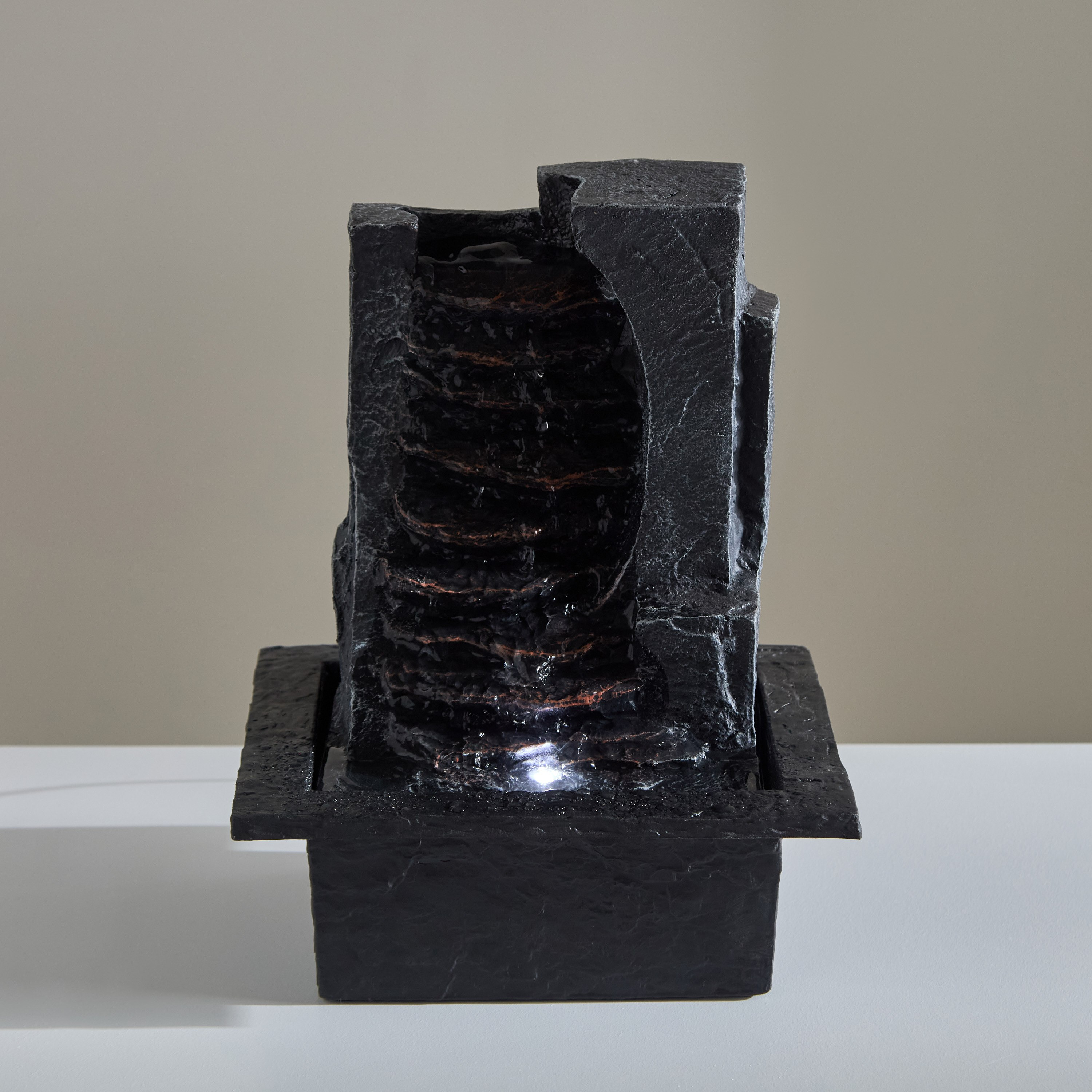 Serene Modern LED Stone Fountain - 22x19x28 cm-PROMO_HB_AE_B1G1_250925-image-1
