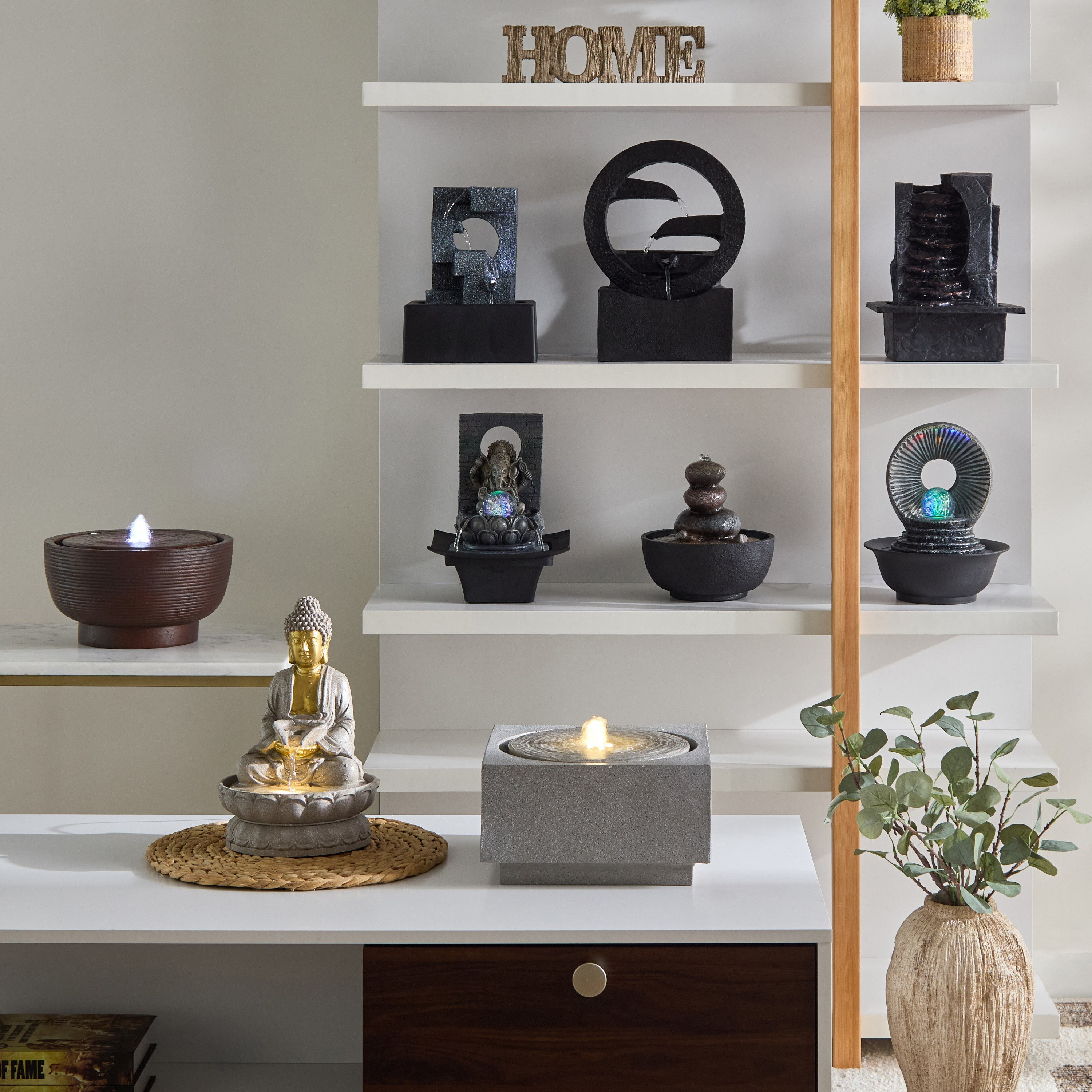 نافورة إل إي دي من سيرين- 19x17x26 سم-hbxhomeware-hbxdecorandfurnishings-image-6