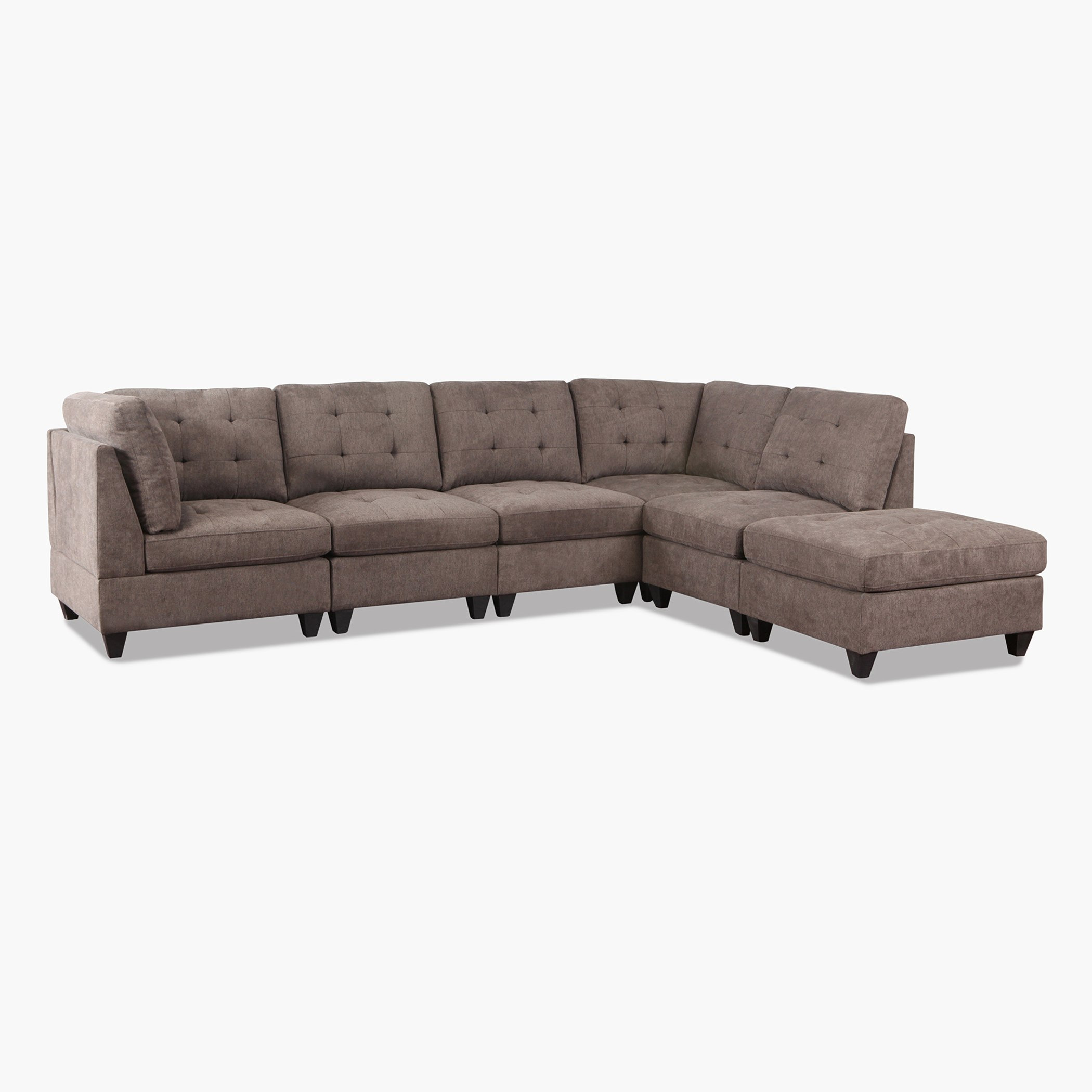 كنبة ركنية على الناحيتين بتصميم مجزأ 4 مقاعد قماش من أوكلاند-hbxlivingroom-sofasandarmchairs-cornersofas-image-16