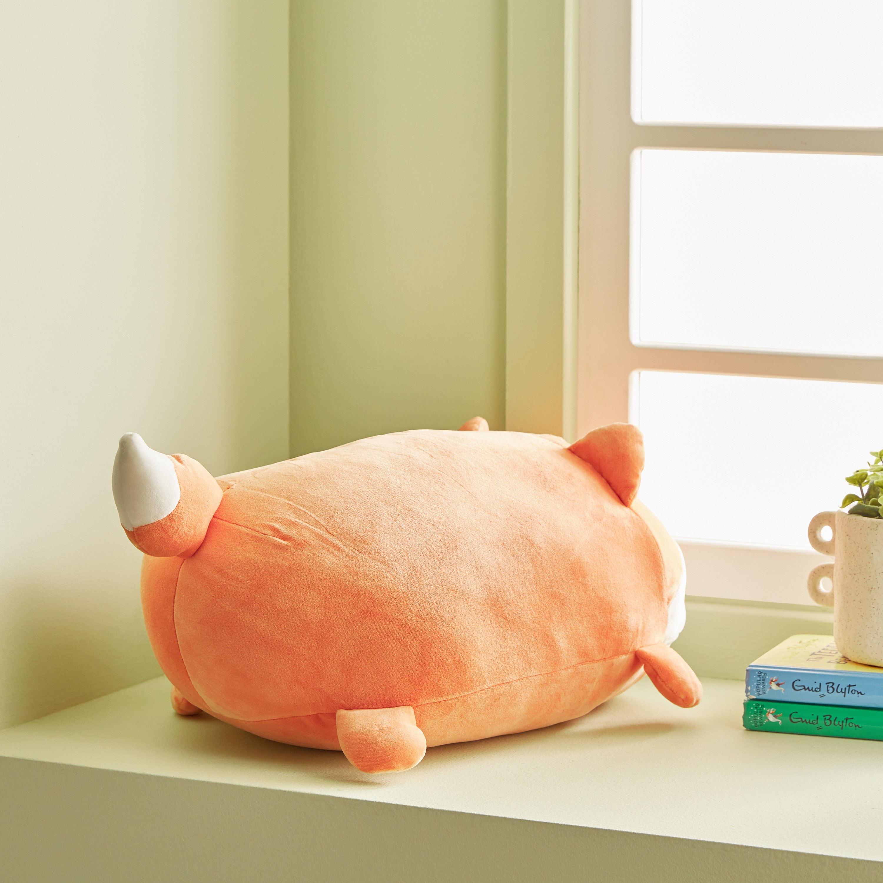 Playland Foxy Shaped Cushion - 38x20x10 cm-hbxhomeware-hbxkidsandyouth-image-2