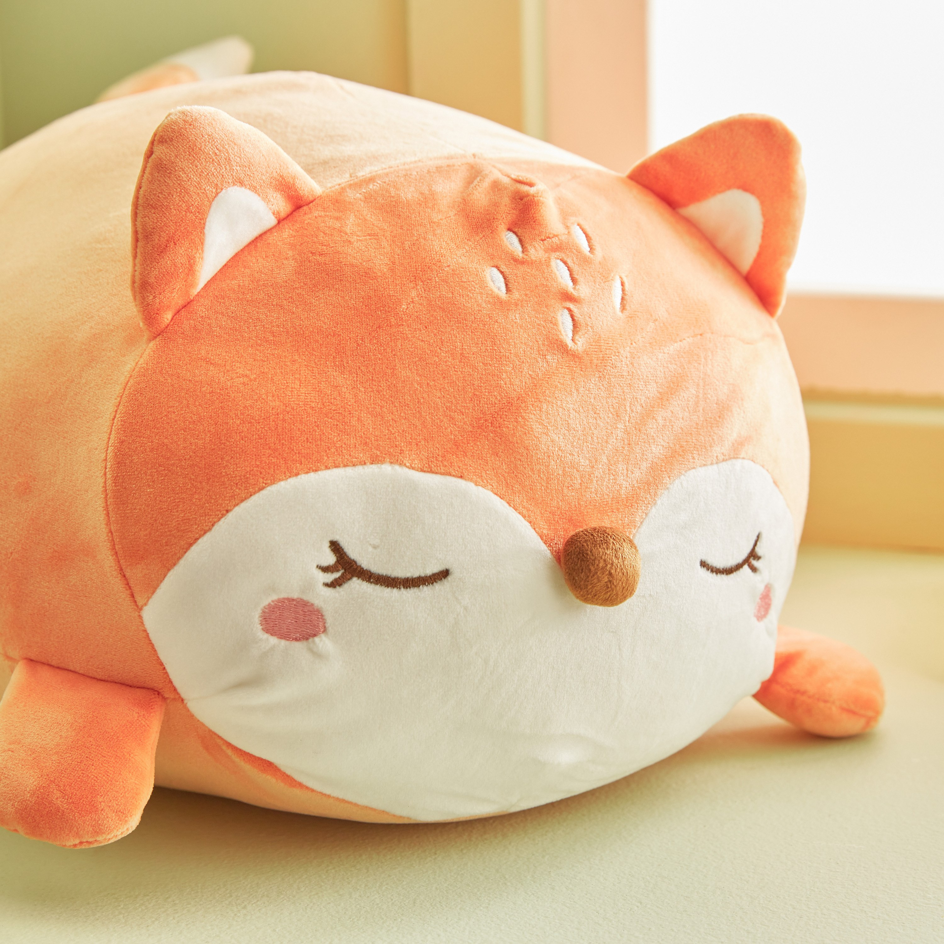 Playland Foxy Shaped Cushion - 38x20x10 cm-hbxhomeware-hbxkidsandyouth-image-3