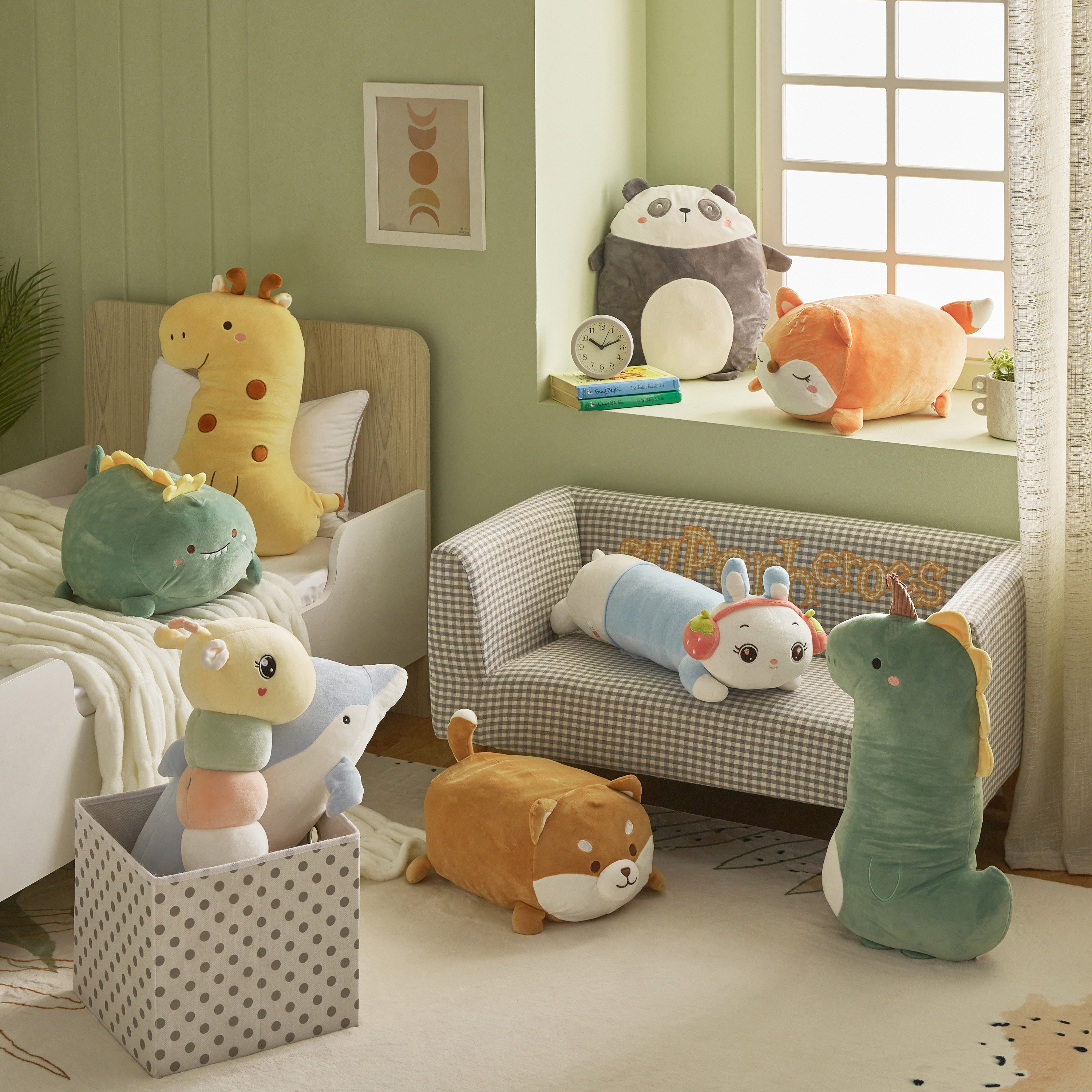 Playland Foxy Shaped Cushion - 38x20x10 cm-hbxhomeware-hbxkidsandyouth-image-4