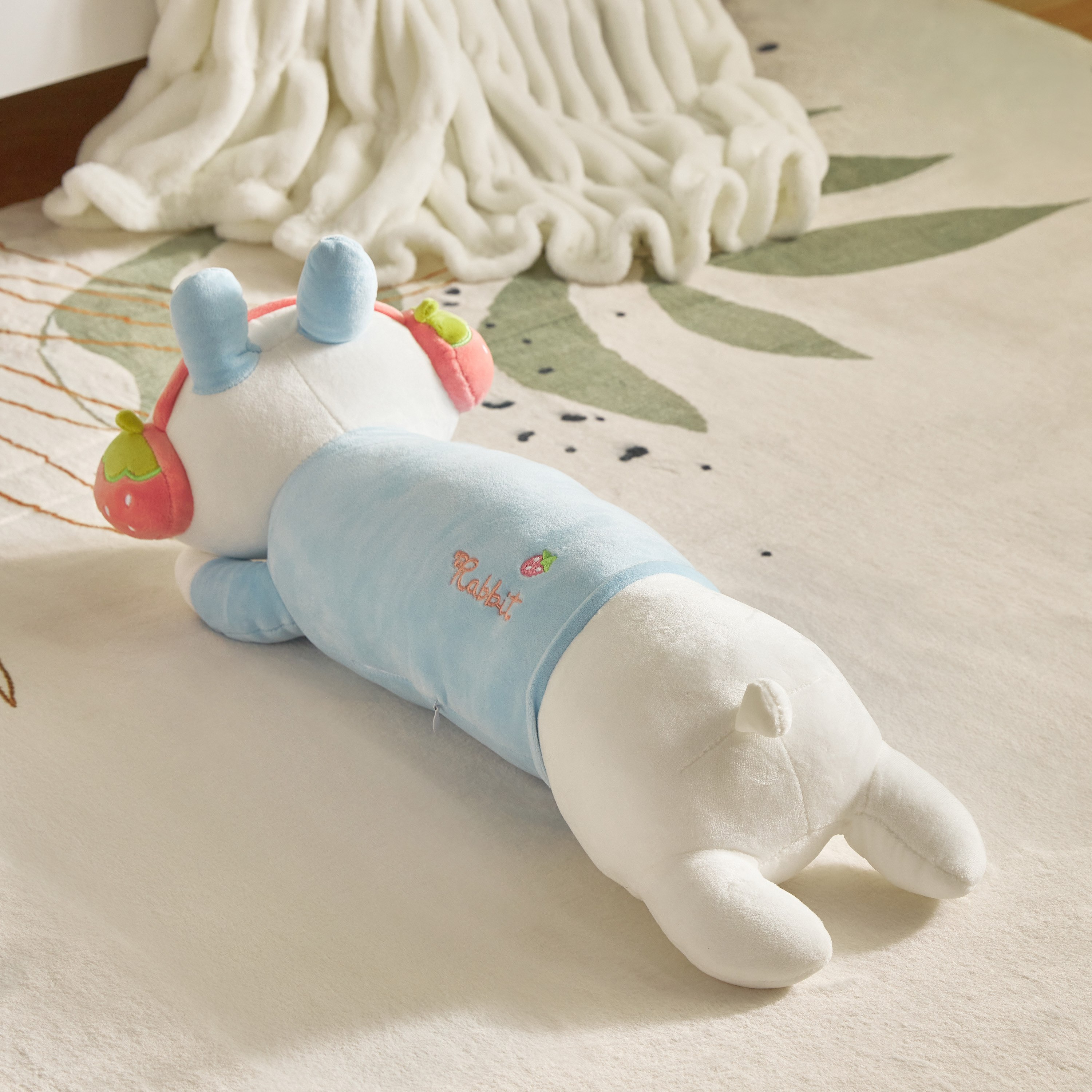 Playland Catty Shaped Cushion - 60x25x8 cm-hbxhomeware-hbxkidsandyouth-image-2
