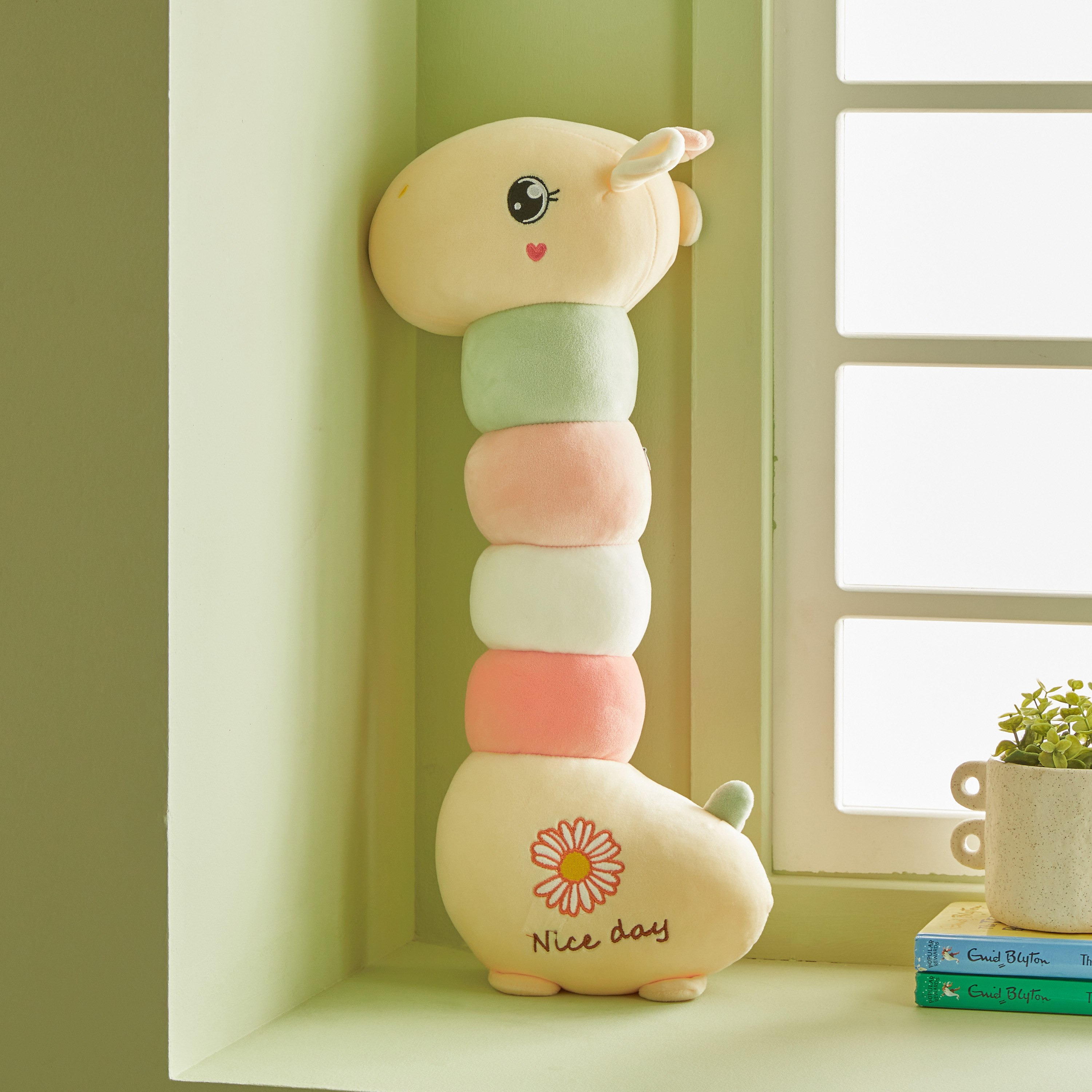 وسادة على شكل حلزونة من بلاي لاند - 60x30x8 سم-hbxhomeware-hbxkidsandyouth-image-2