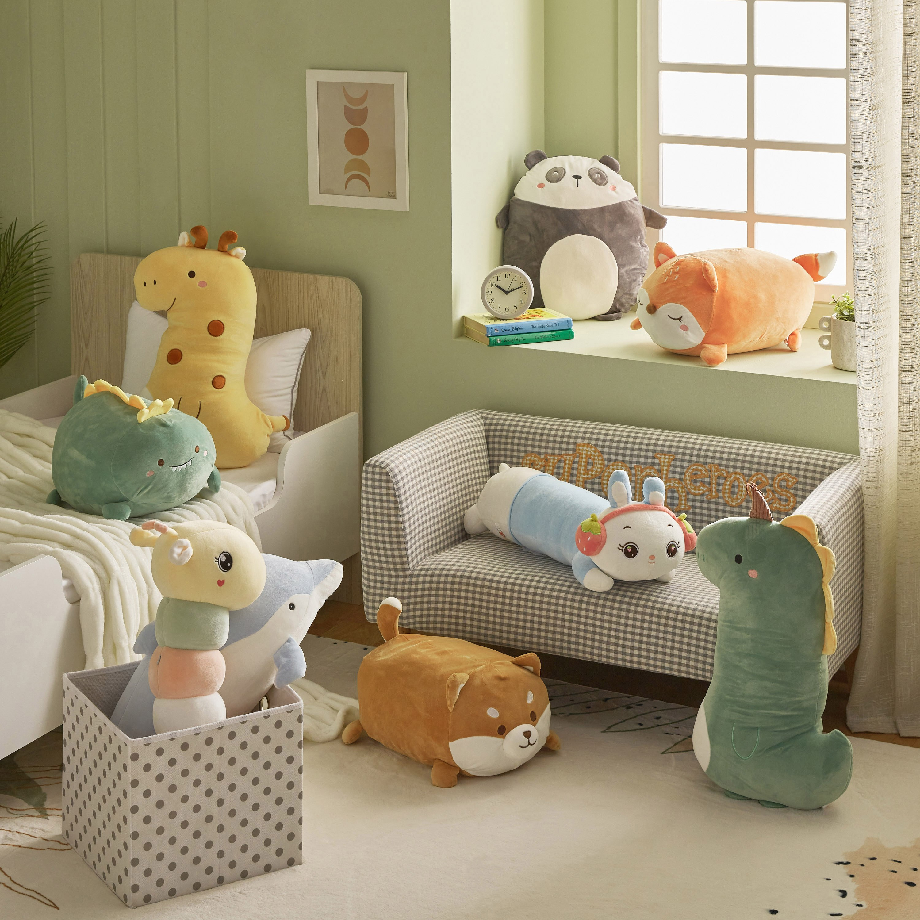 وسادة على شكل باندا من بلاي لاند - 45x40x8 سم-hbxhomeware-hbxkidsandyouth-image-6