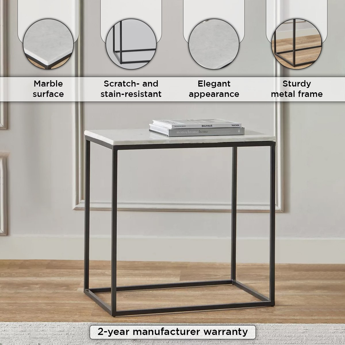 طاولة جانبية طويلة بسطح من الرخام الأصلي - تورين من كافون-hbxfurniture-tablesandstands-consoletables-image-4