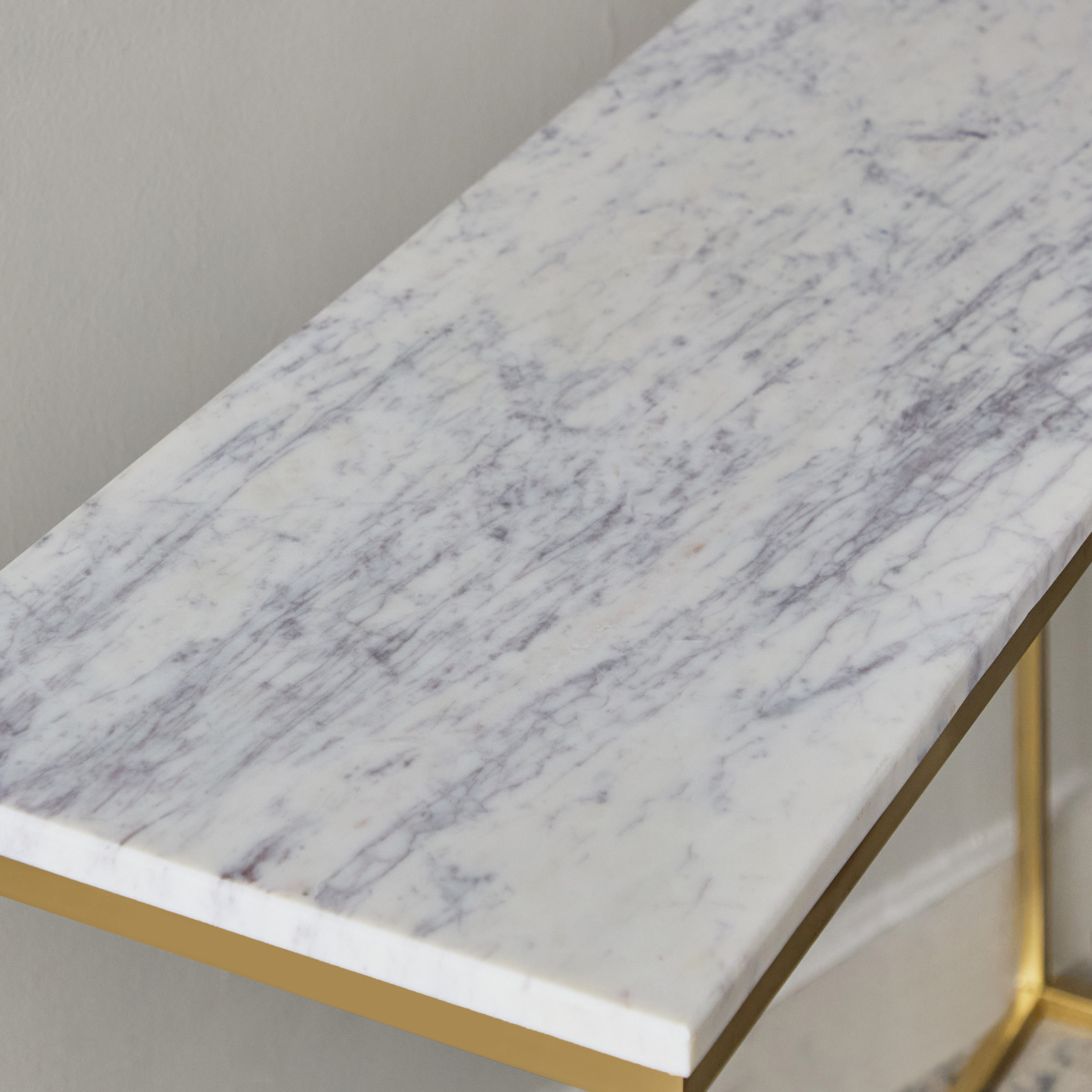 طاولة كونسول بسطح من الرخام الأصلي - تورين من فيندرا-hbxfurniture-tablesandstands-consoletables-image-3