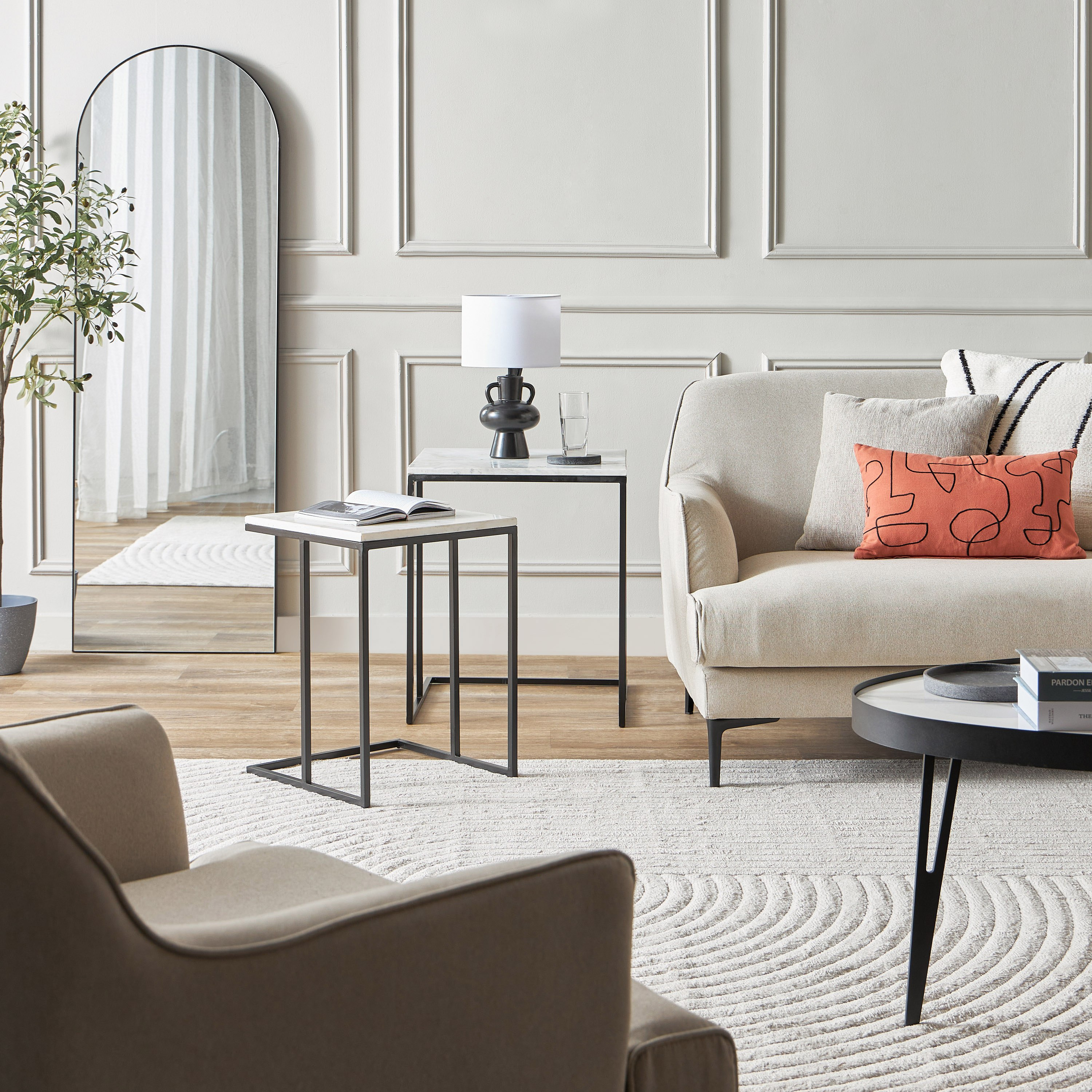 Cavon Duo Genuine Marble Top Nest of Tables - Set of 2-hbxfurniture-livingroom-nestingtables-image-7