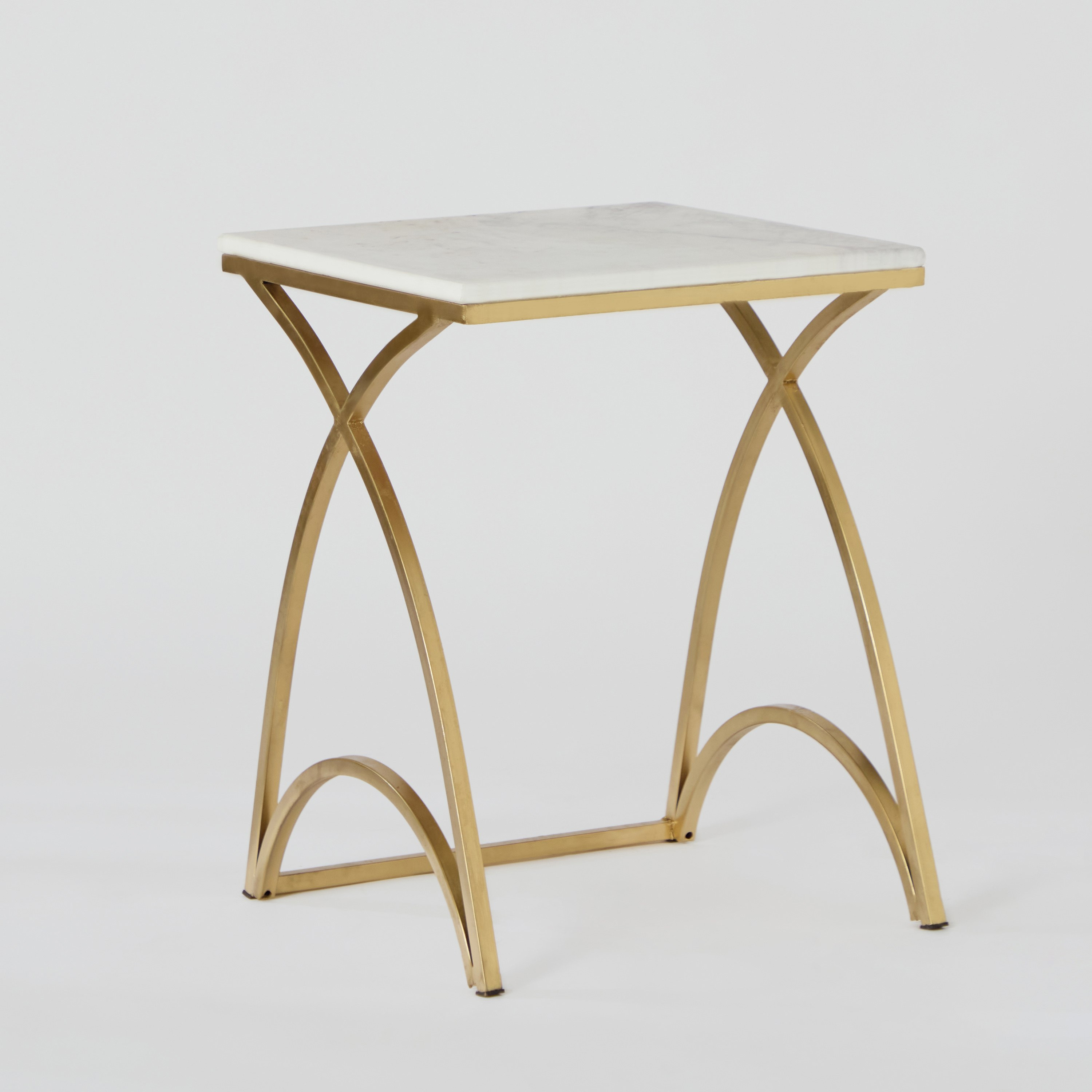 طقم طاولات متداخلة من قطعتين بسطح من الرخام الأصلي - روزاليا من فيندرا-hbxfurniture-livingroom-nestingtables-image-9