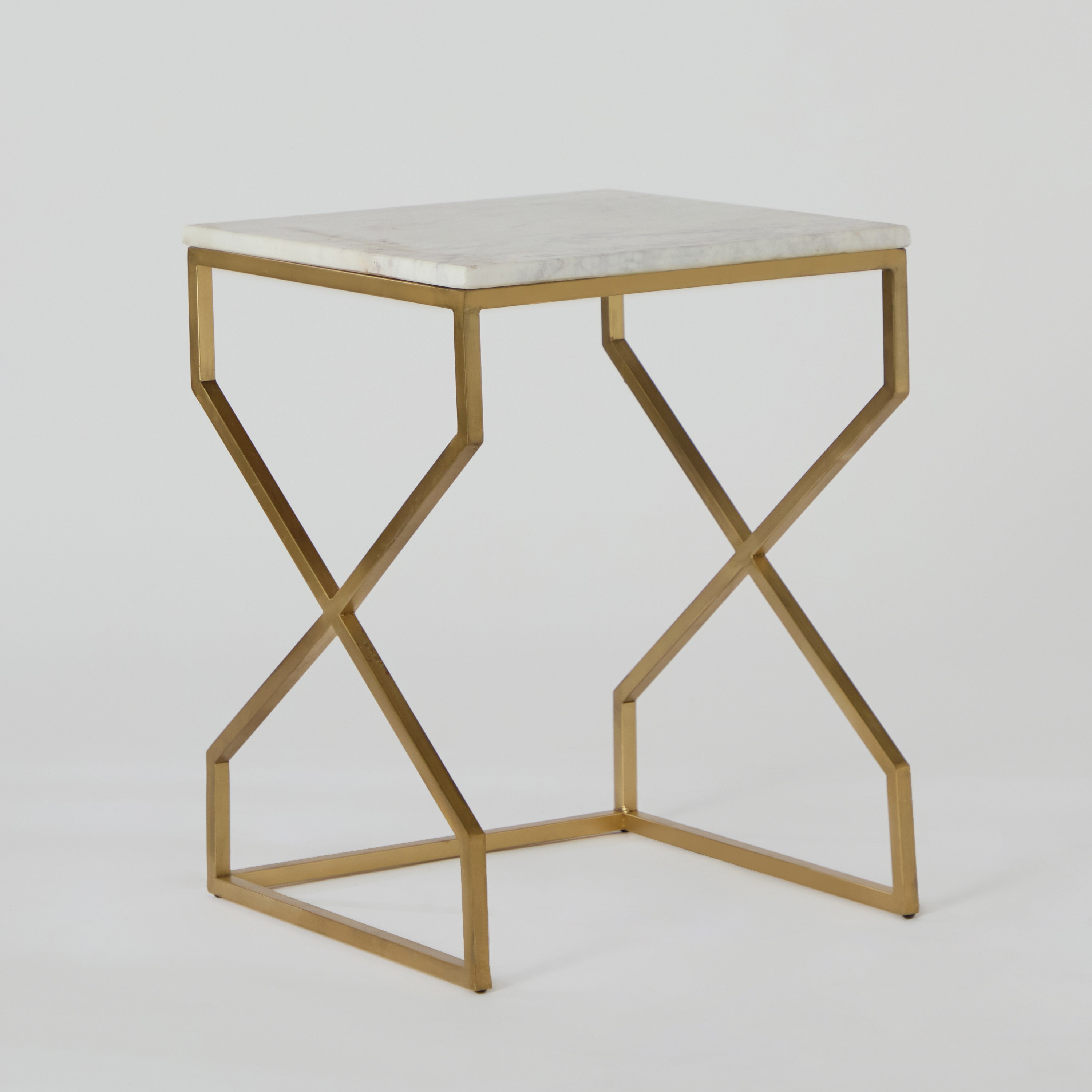 Vendra Otis Genuine Marble Top Nest of Tables - Set of 2-hbxfurniture-livingroom-nestingtables-image-7