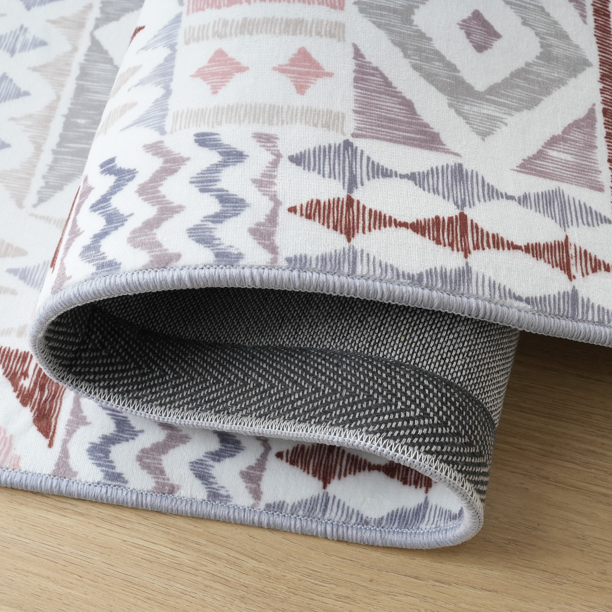 سجادة فلانيل بسطة بطبعات من أونتاريو - 110x160 سم-hbxdecorandfurnishings-floorcoverings-rugs-image-4