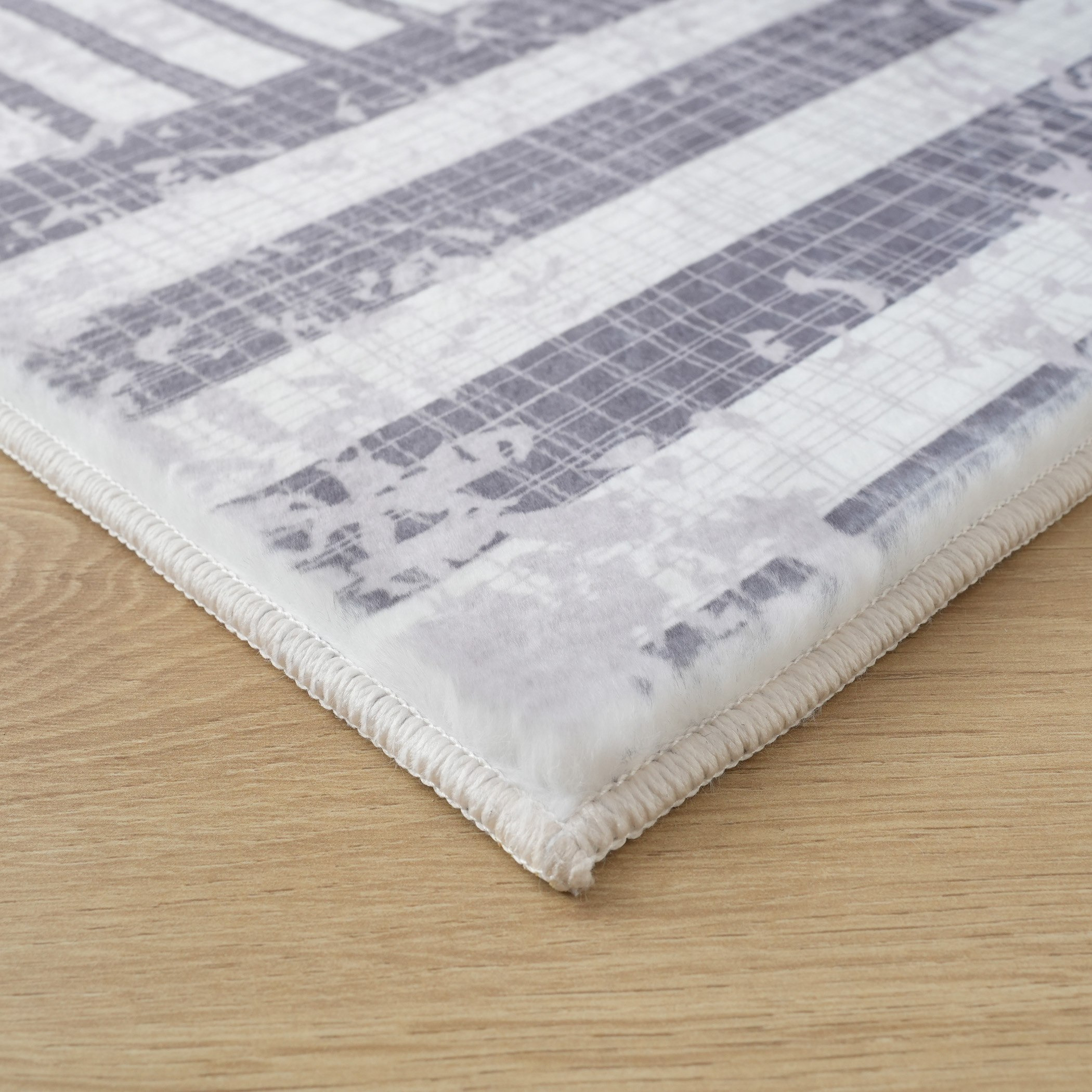 سجادة فرو النوز مخمليّة بطبعات من ميلان - 120x170 سم-hbxdecorandfurnishings-floorcoverings-rugs-image-3
