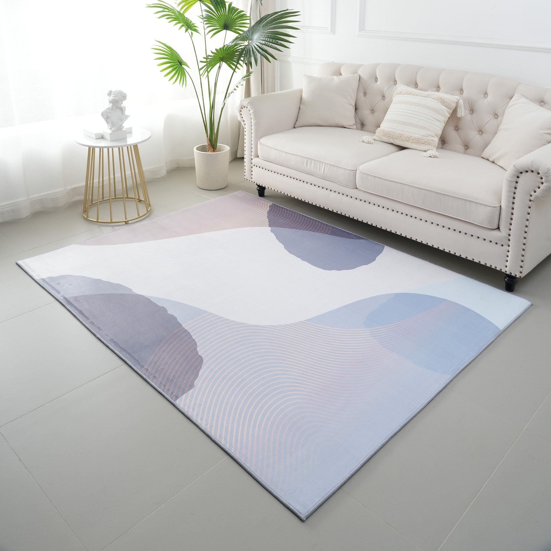 سجادة فلانيل بحرة بطبعات من ويلز - 200x300 سم-hbxdecorandfurnishings-floorcoverings-rugs-image-1