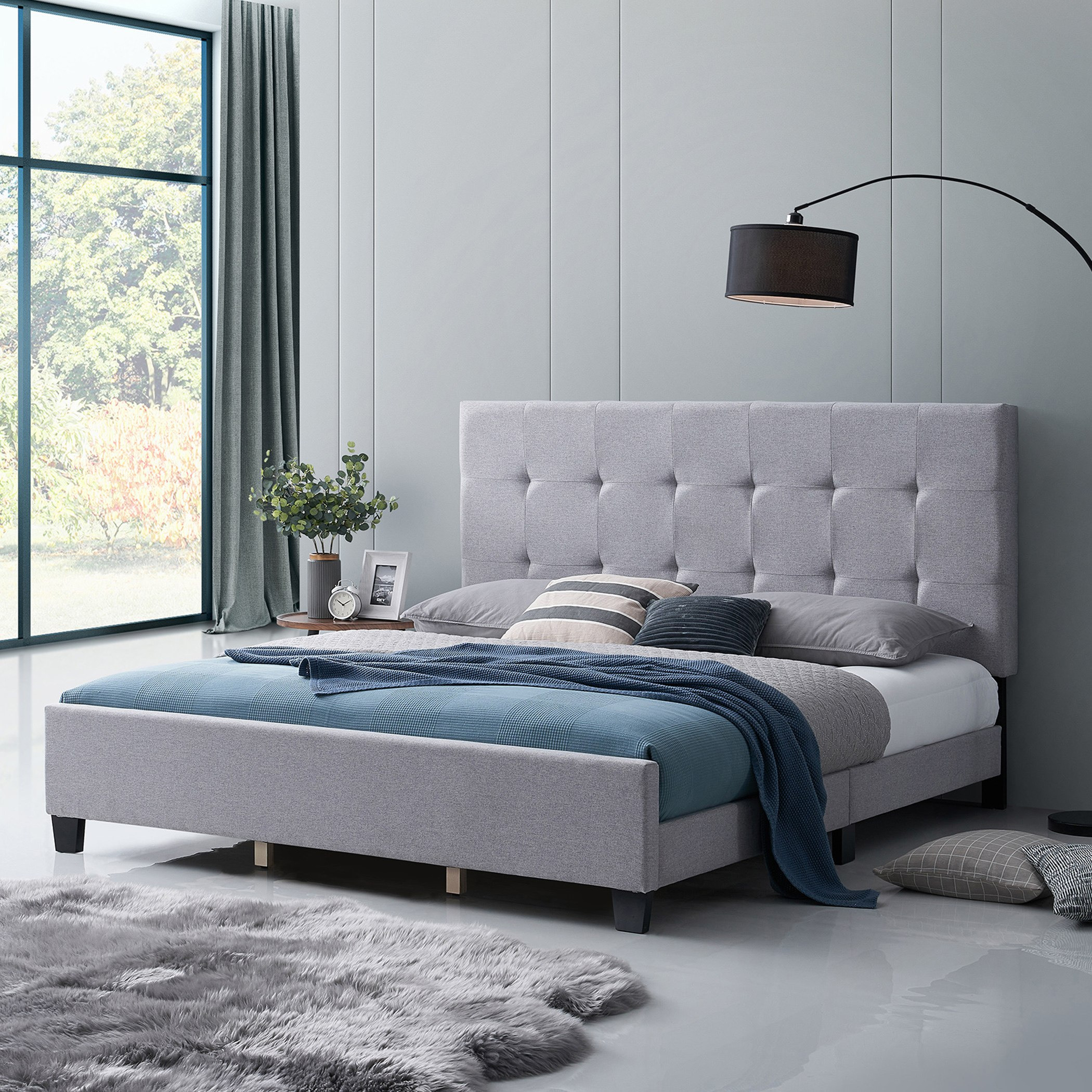 سرير كينج منجّد - كولتورب من موڤو - 180x200 سم-hbxfurniture-bedsandbedsets-beds-king-image-1