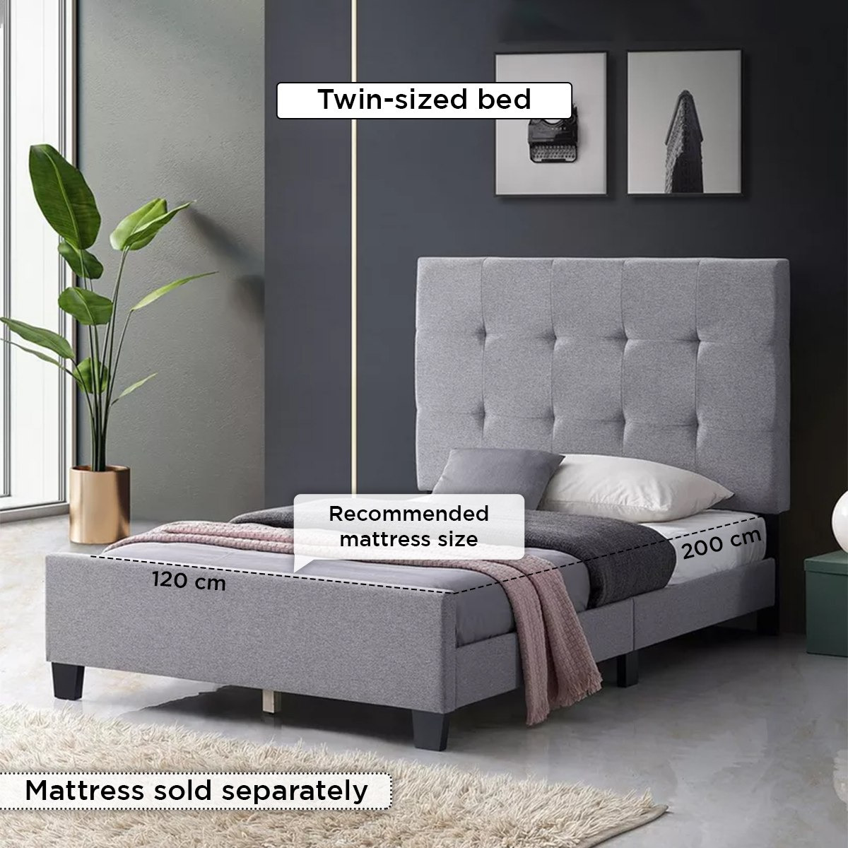 سرير توين منجّد - كولتورب من موڤو - 120x200 سم-hbxbedroom-bedsandbedsets-upholsteredbeds-twin-image-7