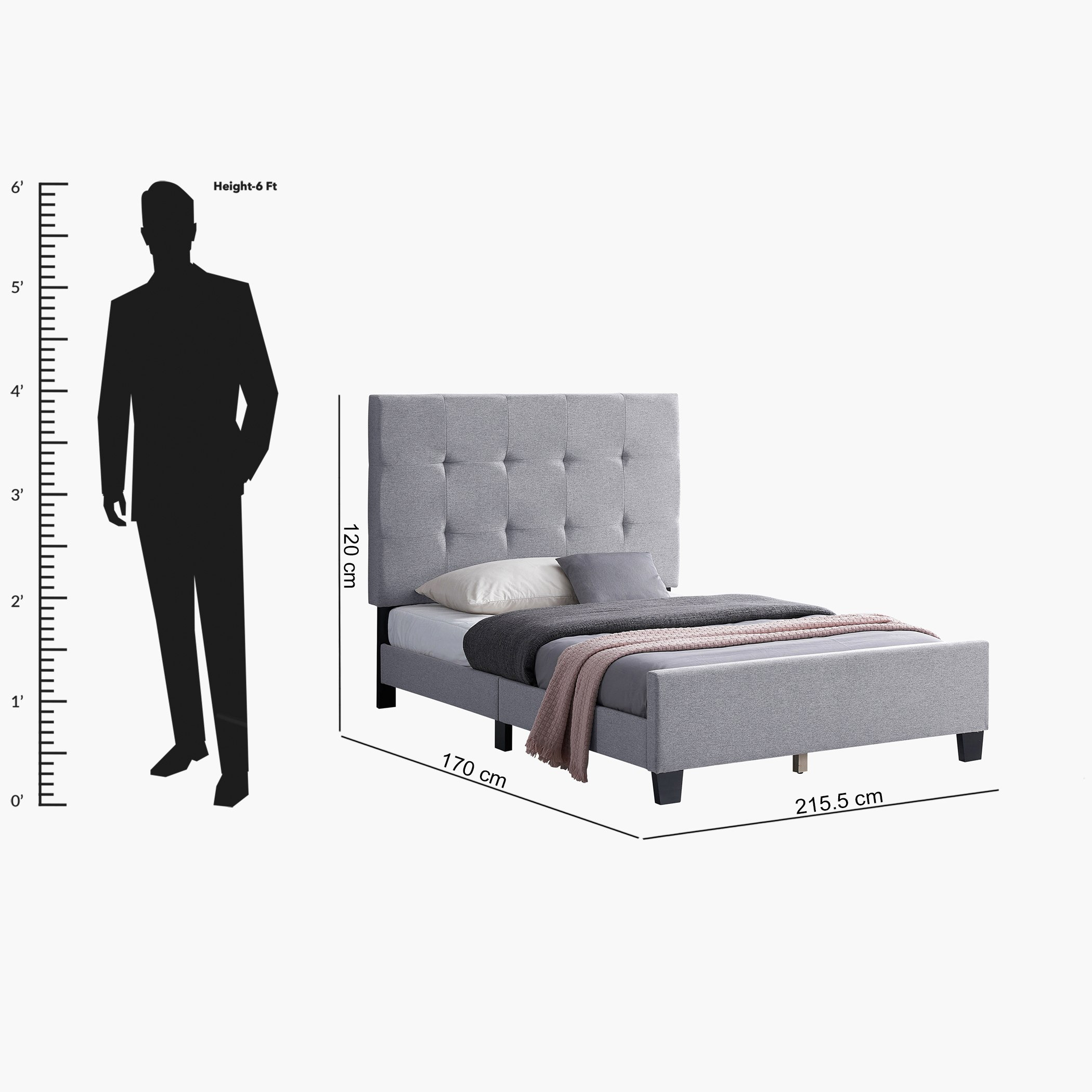 سرير توين منجّد - كولتورب من موڤو - 120x200 سم-hbxbedroom-bedsandbedsets-upholsteredbeds-twin-image-11