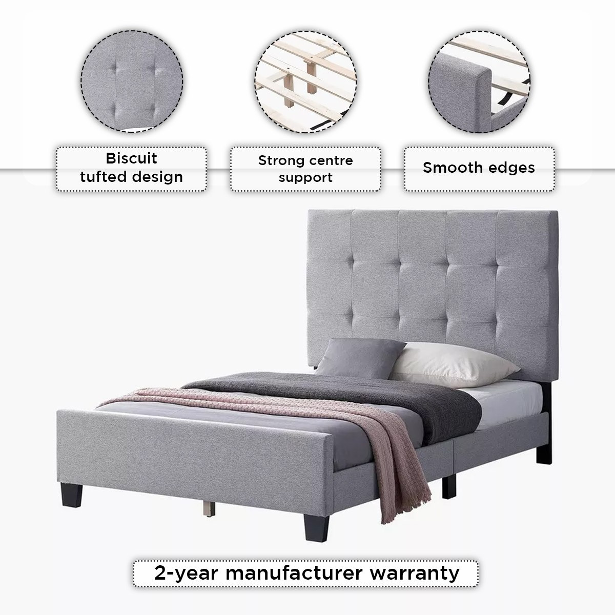 سرير توين منجّد - كولتورب من موڤو - 120x200 سم-hbxbedroom-bedsandbedsets-upholsteredbeds-twin-image-6
