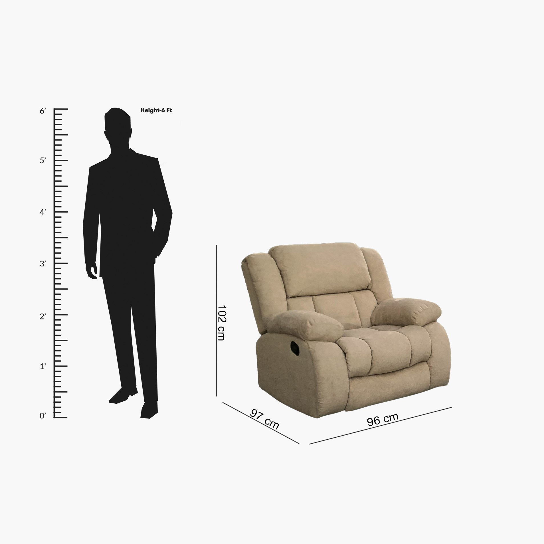 Manual recliner online chair