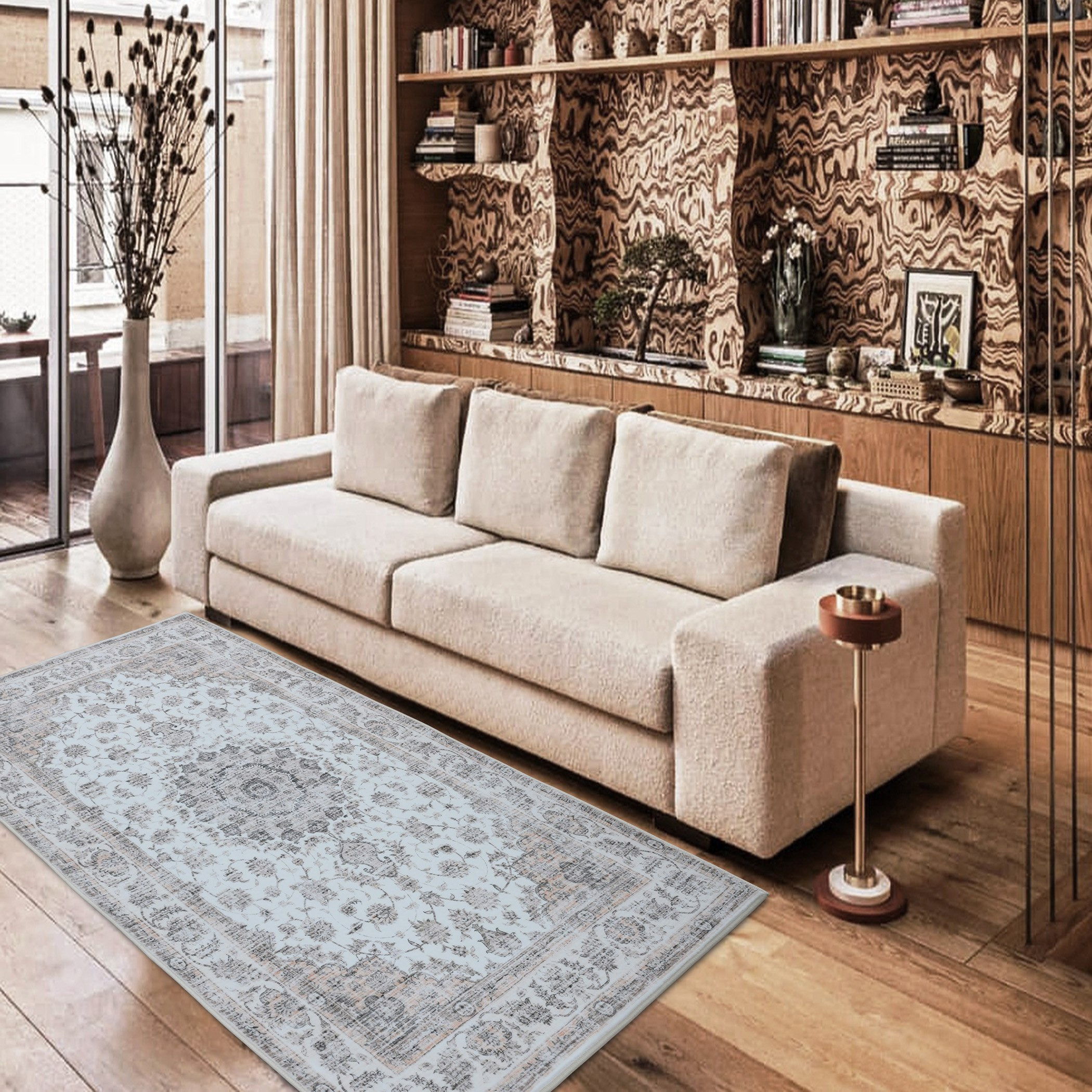 سجادة مخملية فاريتو من ميراج - 80x150 سم-hbxdecorandfurnishings-floorcoverings-rugs-image-1