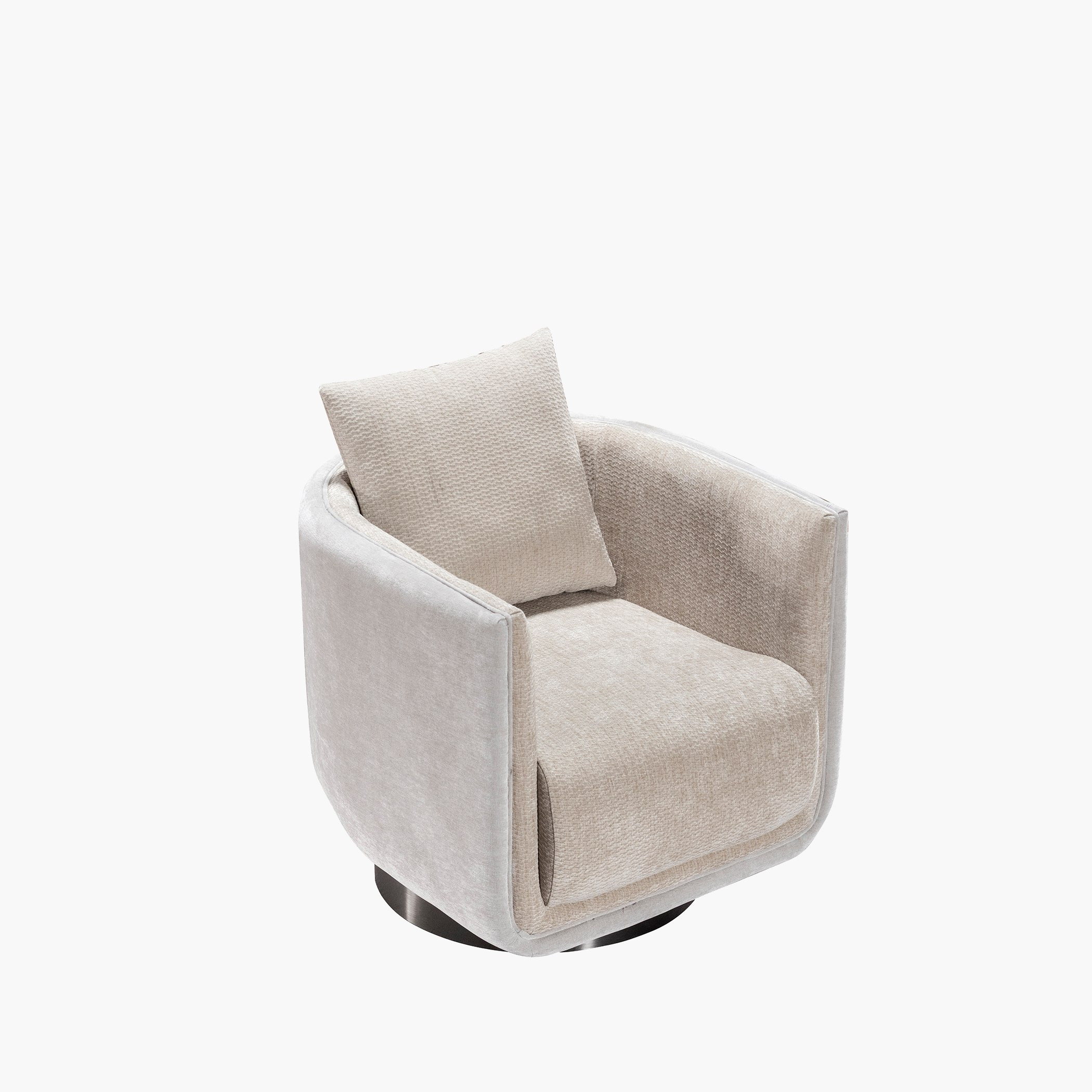 Imlay Fabric Accent Chair with Swivel and Cushion-hbxlivingroom-sofasandarmchairs-easychairs-image-3