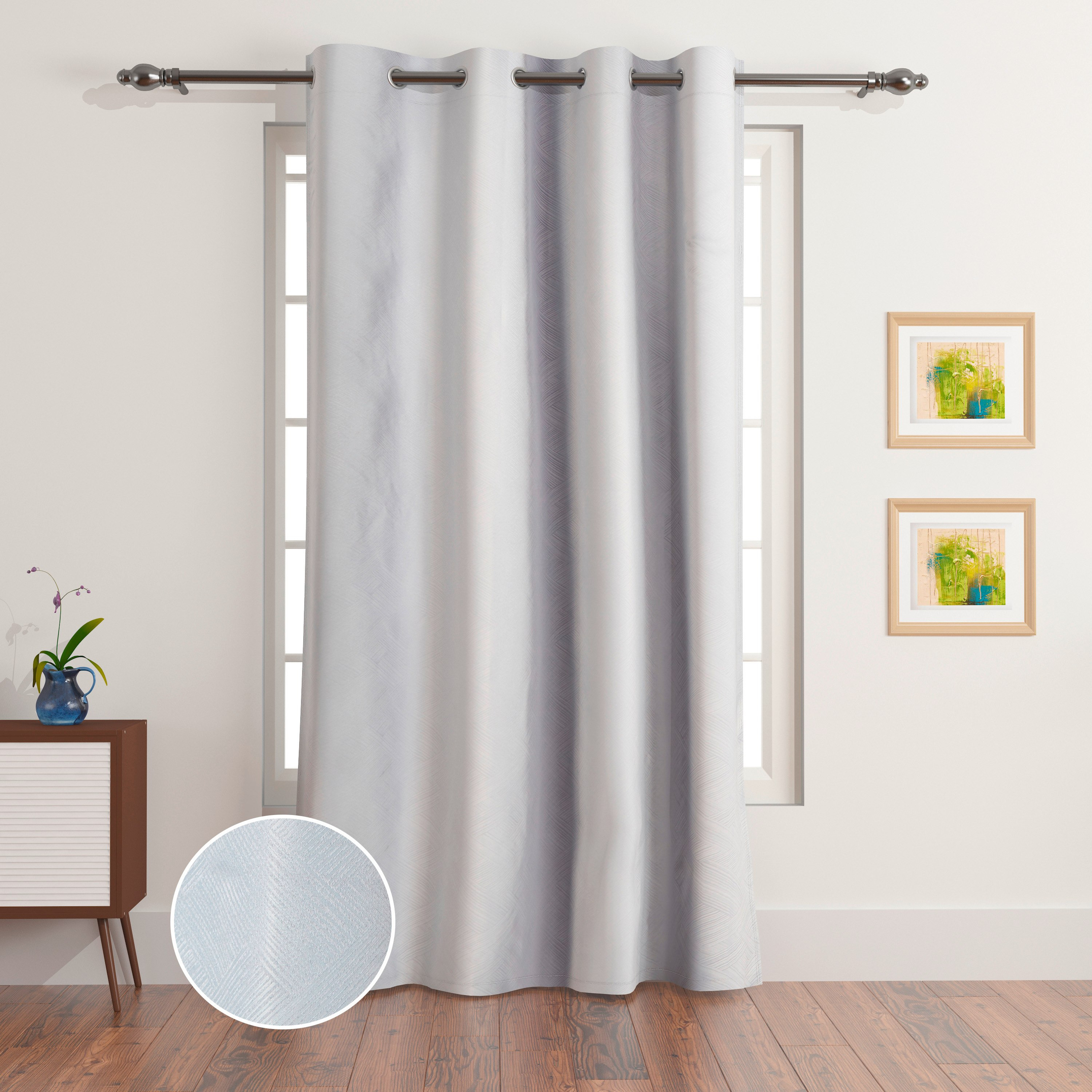 Bristol Single Blackout Curtain - 140x240 cm-hbxhomeware-hbxdecorandfurnishings-image-1