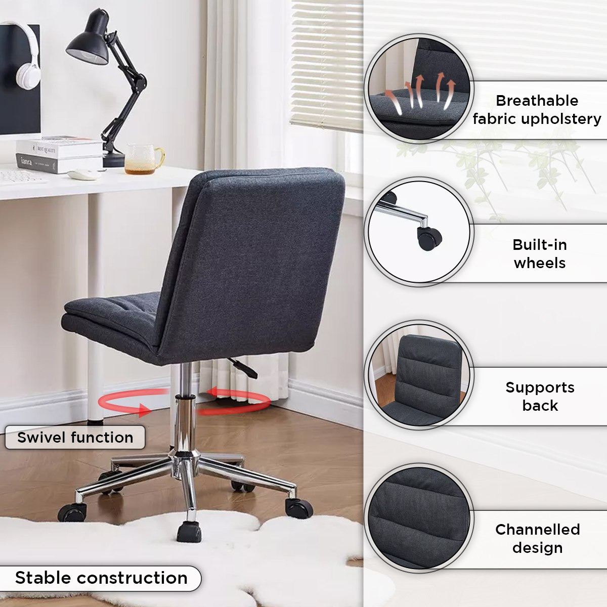 Beverley Office Chair-hbxfurniture-kidsroom-studychairs-image-5