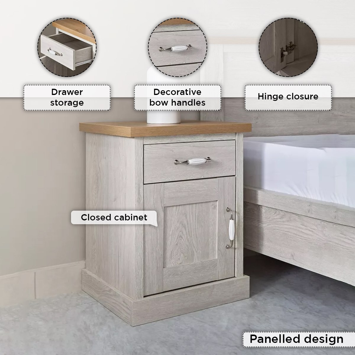 طقم غرفة نوم سوبر كينج 6 قطع - بروكلين من موڤو - 200x200 سم-hbxbedroom-bedsandbedsets-bedroomsets-superking-image-7