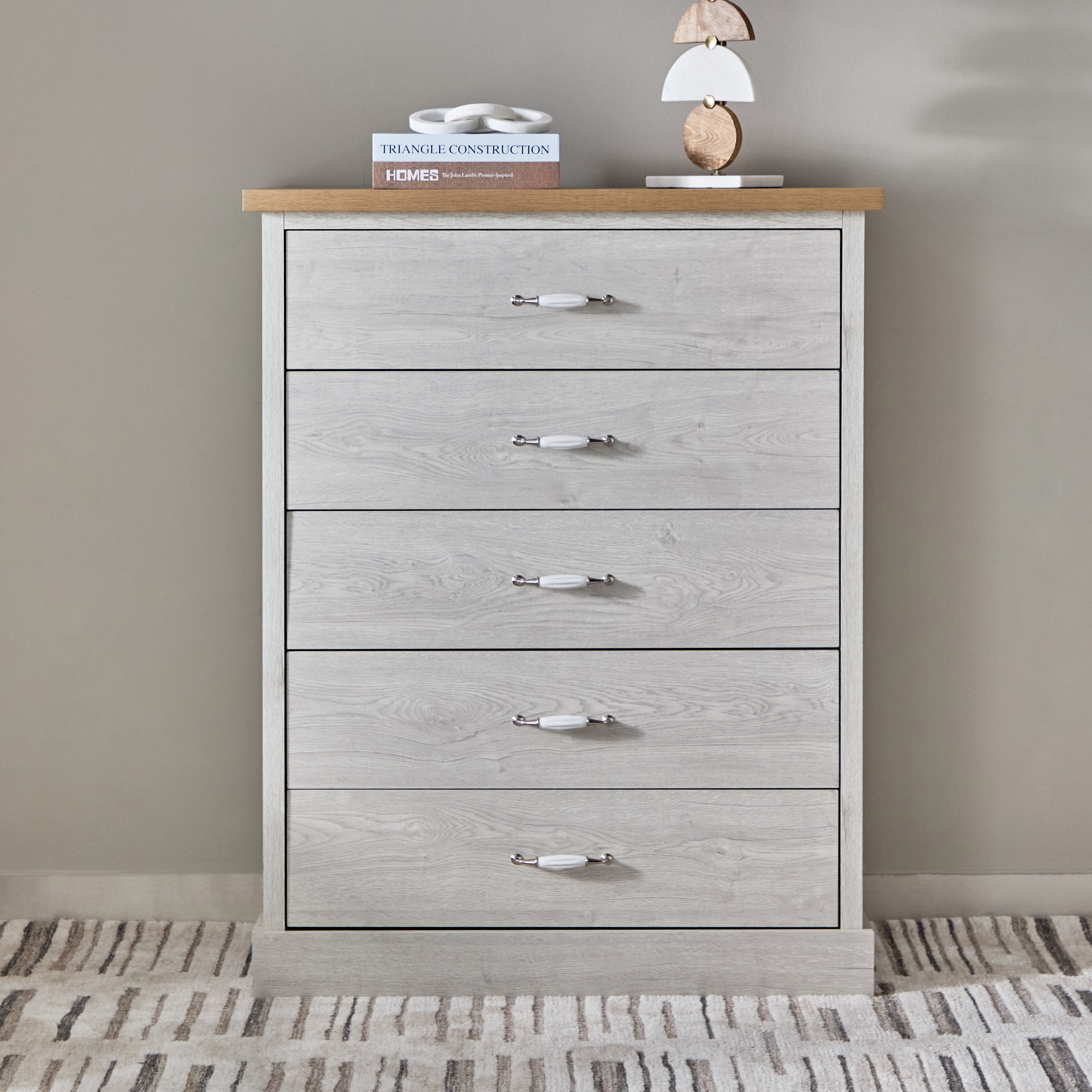 وحدة 5 أدراج - بروكلين من موڤو -hbxfurniture-dressersandchests-chestofdrawers-image-2