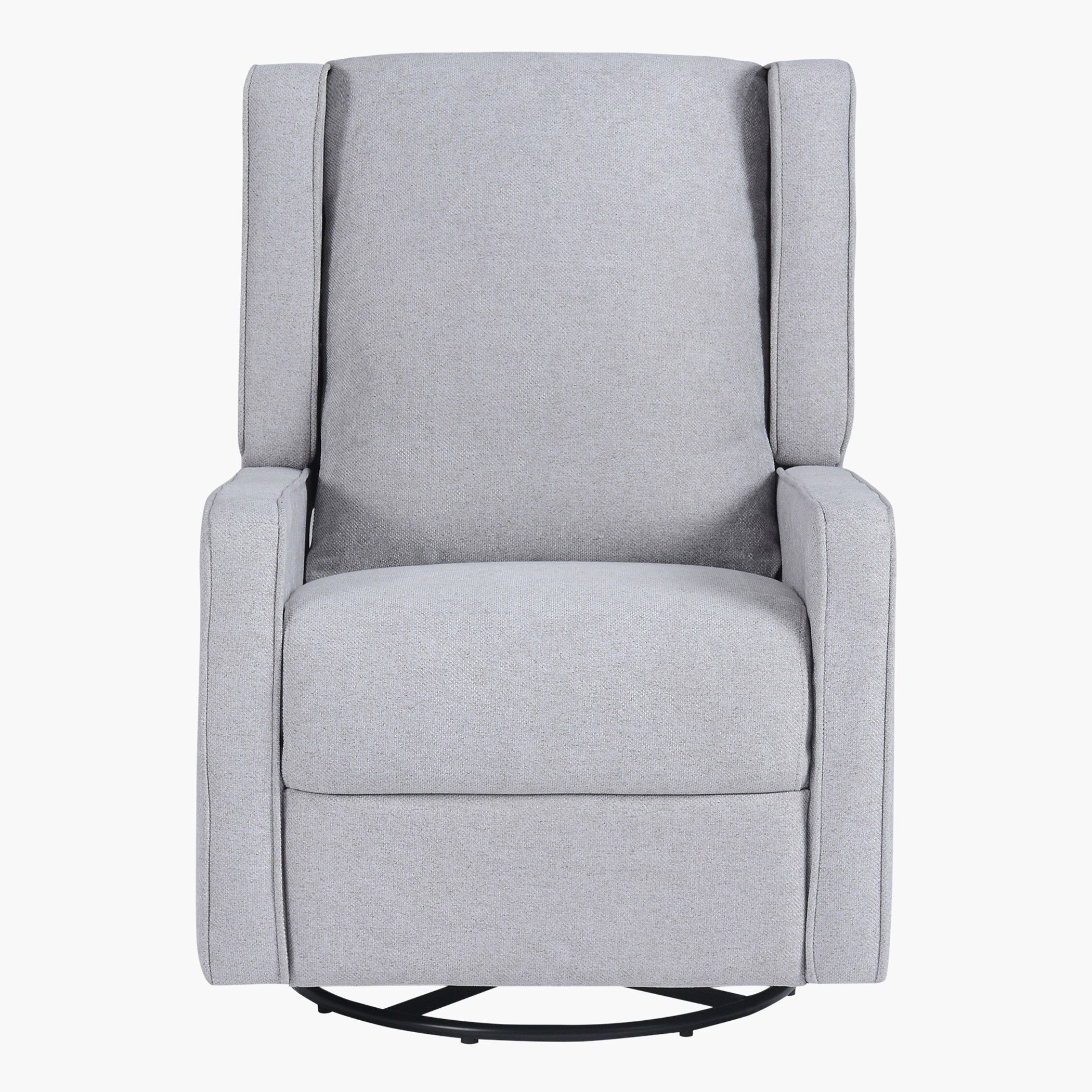 Laos Armchair Fabric Nursing Recliner with Rocker and Swivel-hbxfurniture-sofasandarmchairs-reclinersofas-image-5