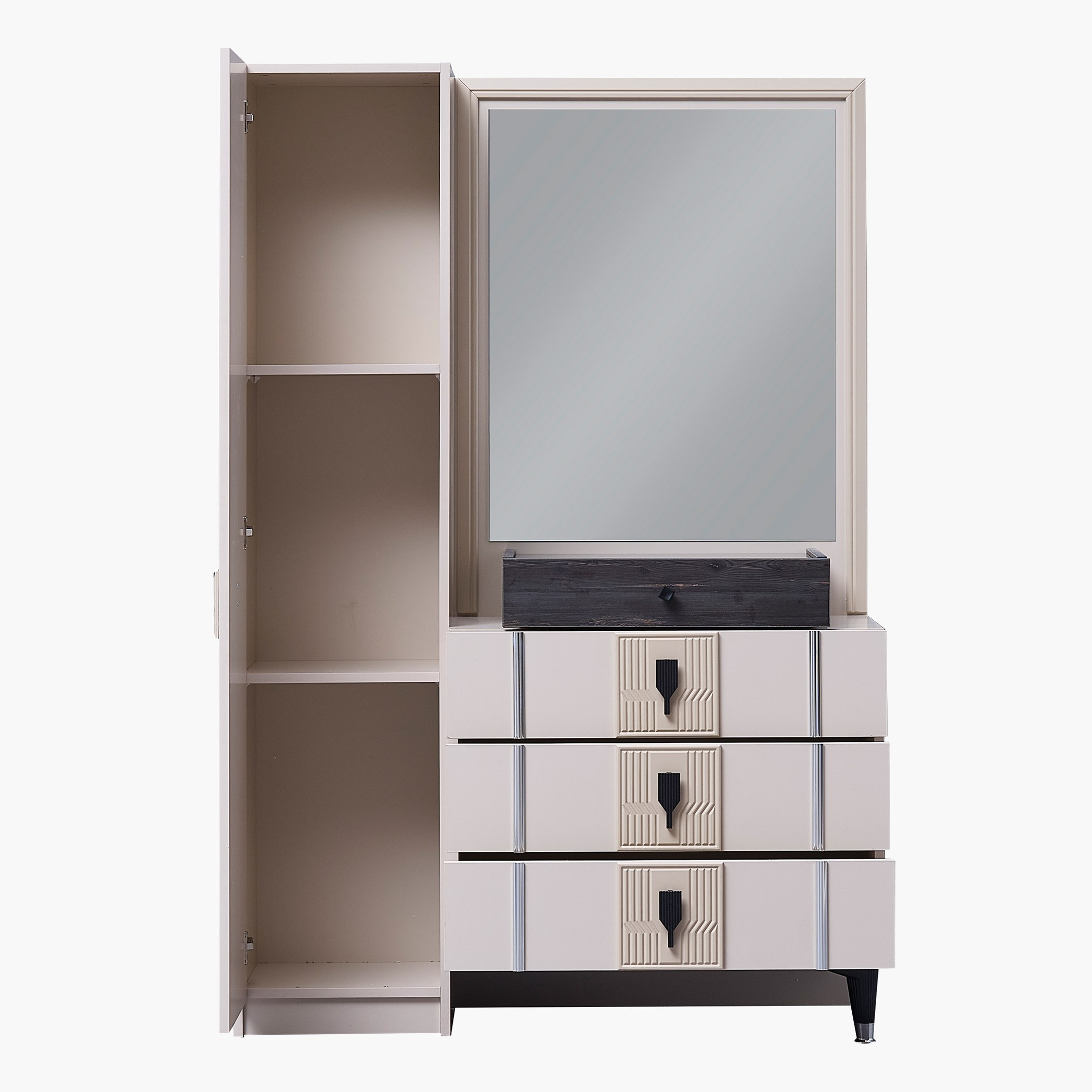 طقم غرفة نوم كينج 6 قطع من جلوريوس- 180x200 سم-hbxbedroom-bedsandbedsets-bedroomsets-king-image-14